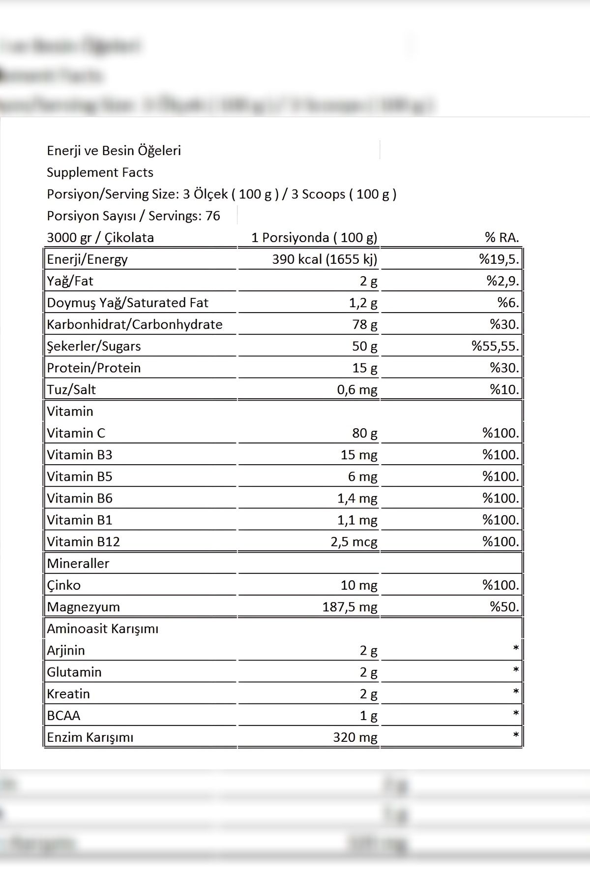 Conlast-Mass Gainer 2000g Help to Lose Weight - Peanut Butter and Gift Shaker 3