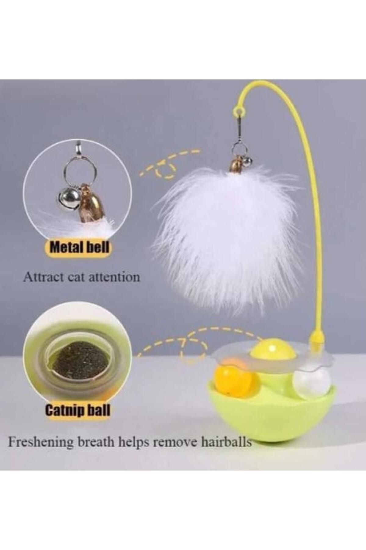 Busstier-Balance Bulk Cat Toy with Catnip – Furry, Bell, Hacıyatmaz Design 3