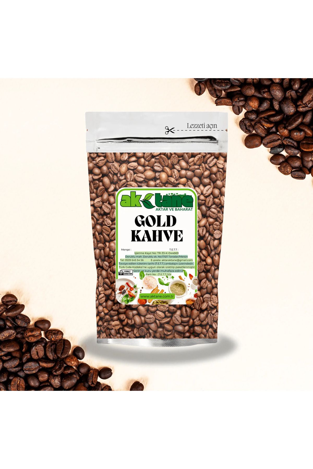 Aktane Gold Kahve 100g – Yumuşak İçimli, Yoğun Aromalı, Doğal Granül Kahve