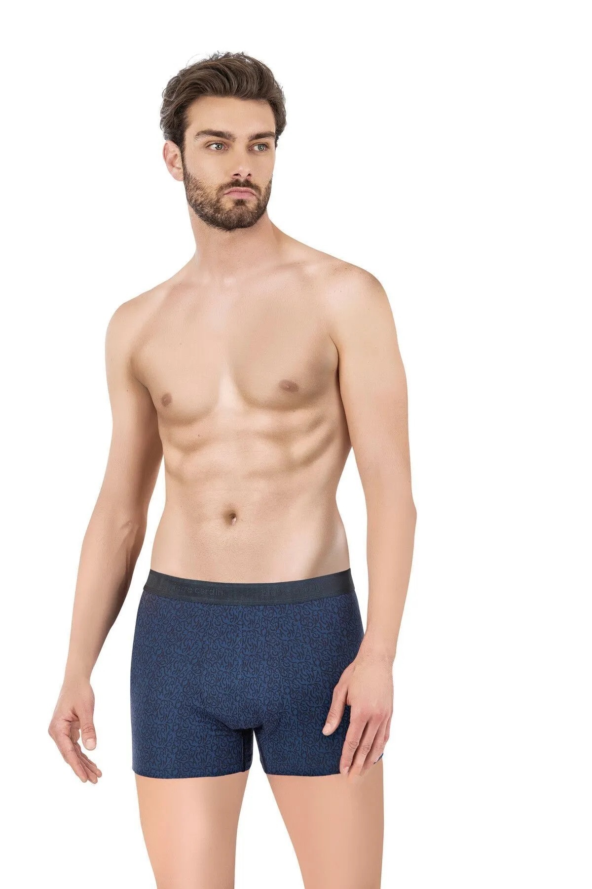 باکسر مردانه طرح دار فاق نرمال | پیر کاردین Pierre Cardin R.O.Z.3.E.6.L.6.L.T.T. - تصویر 2