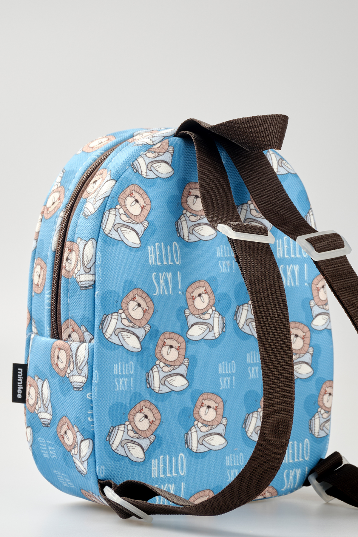 Minilee  KİŞİYE ÖZEL İSİMLİ - Hello Sky 0-8 Yaş - Kreş, Anaokulu Çocuk Sırt Çantası - Görsel 9