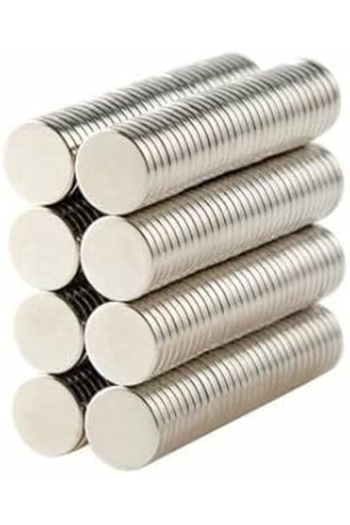 Pazarcan Hdg Yuvarlak Güçlü Neodyum Mıknatıs D8X1 Mm 100 Adet
