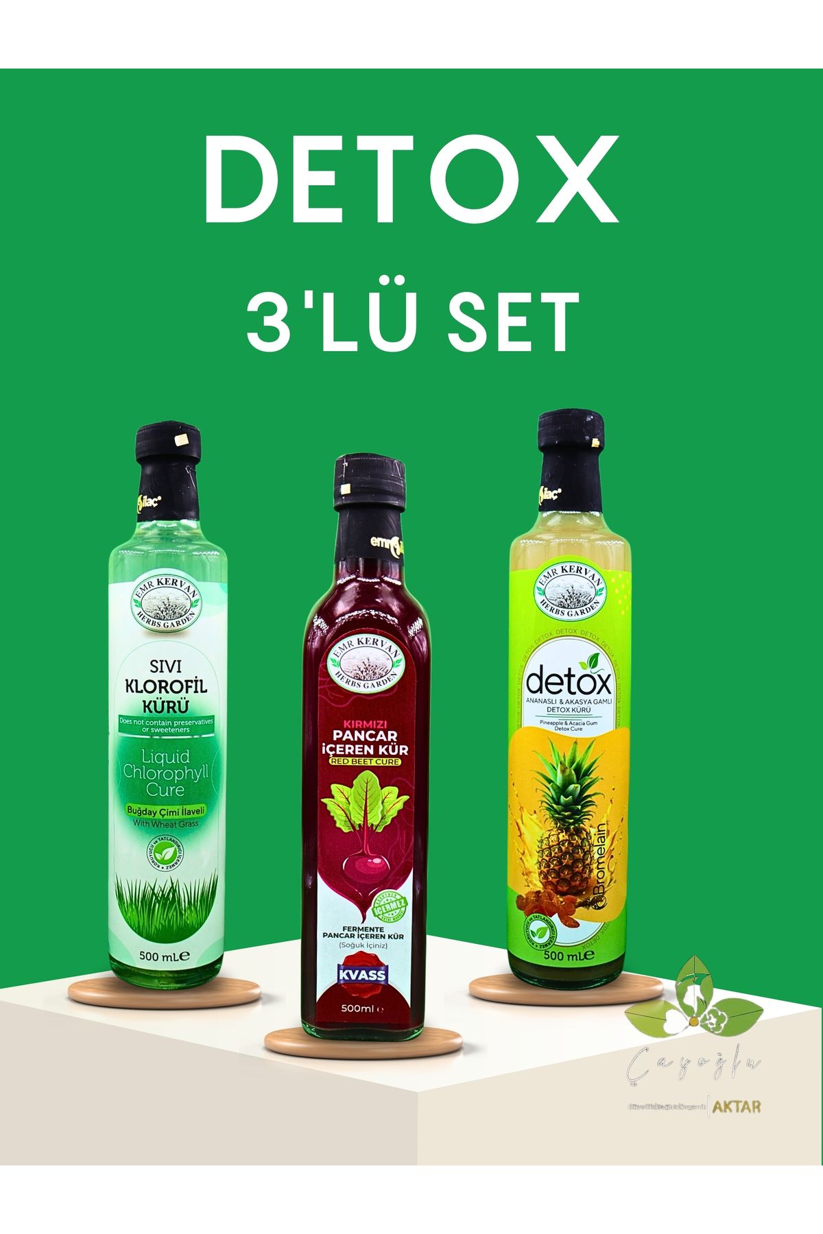 Çayoğlu Aktar Detox Set