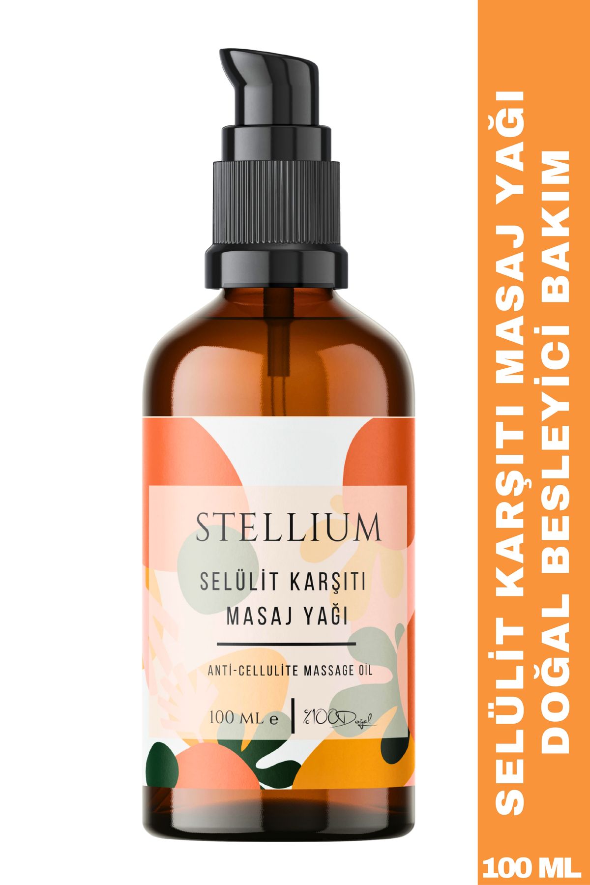 STELLIUM Selülit Karşıtı Masaj Yağı /Anti-selülit Bakım Yağı 100 ml