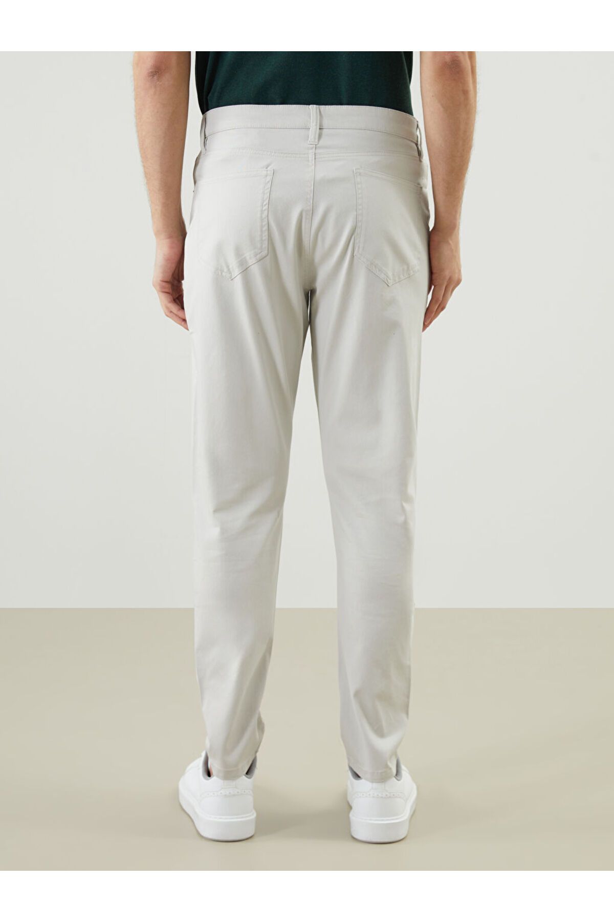 LC Waikiki-Lcwaikiki Basic Close-Fitting Gabardine Men's Chino Pants 4