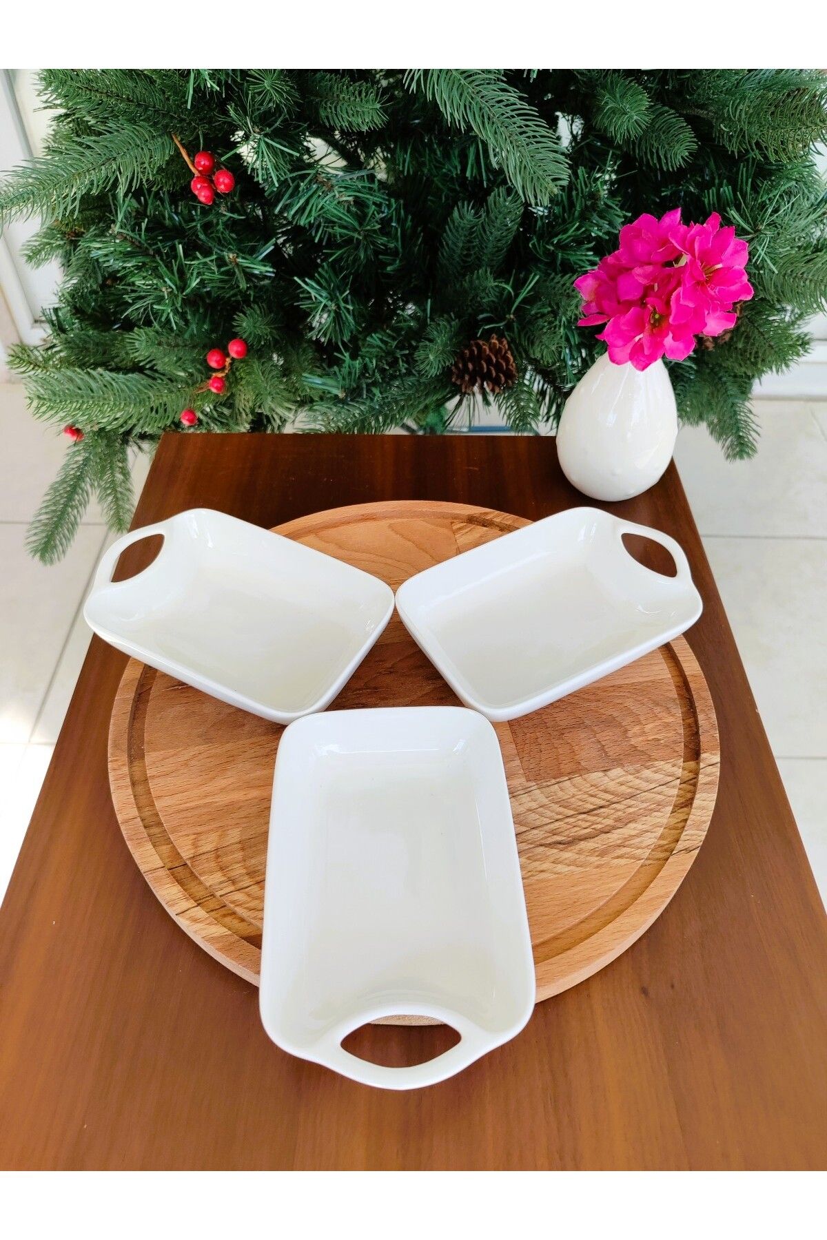 Madame Coco-Patıt Concepts Rectangular Sauce Bowl - 14.8 X 9.4 cm 2