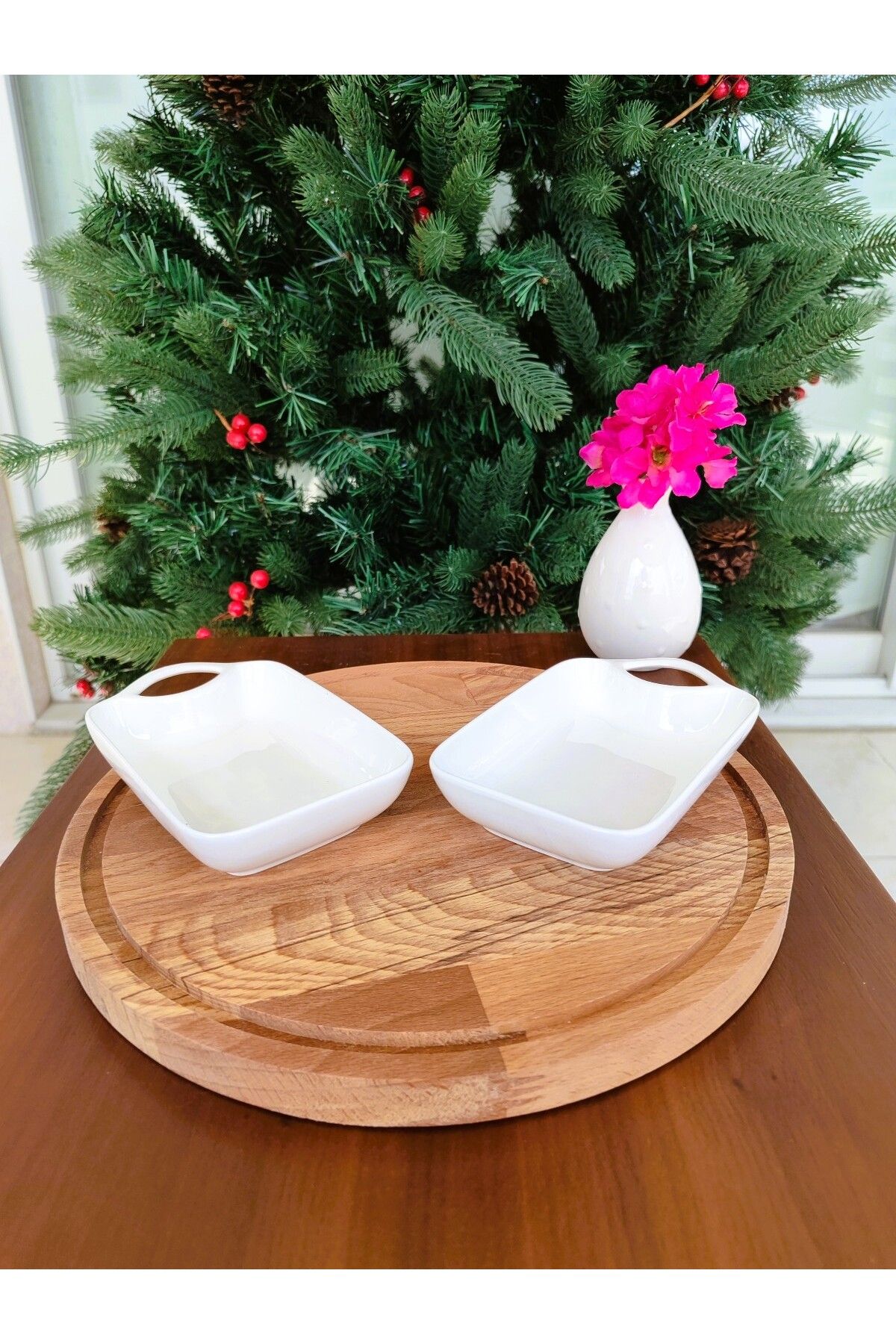Madame Coco-Patıt Concepts Rectangular Sauce Bowl - 14.8 X 9.4 cm 7