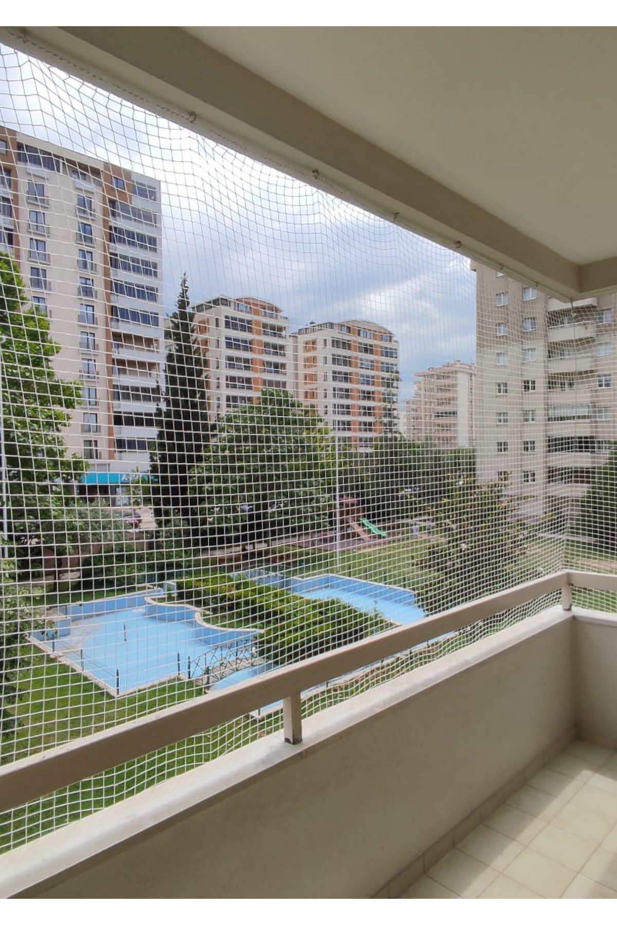 tetramoda Balkon Filesi 3x5 m Kuş Filesi Balkon Güvenlik Filesi Kuş Önleme Filesi