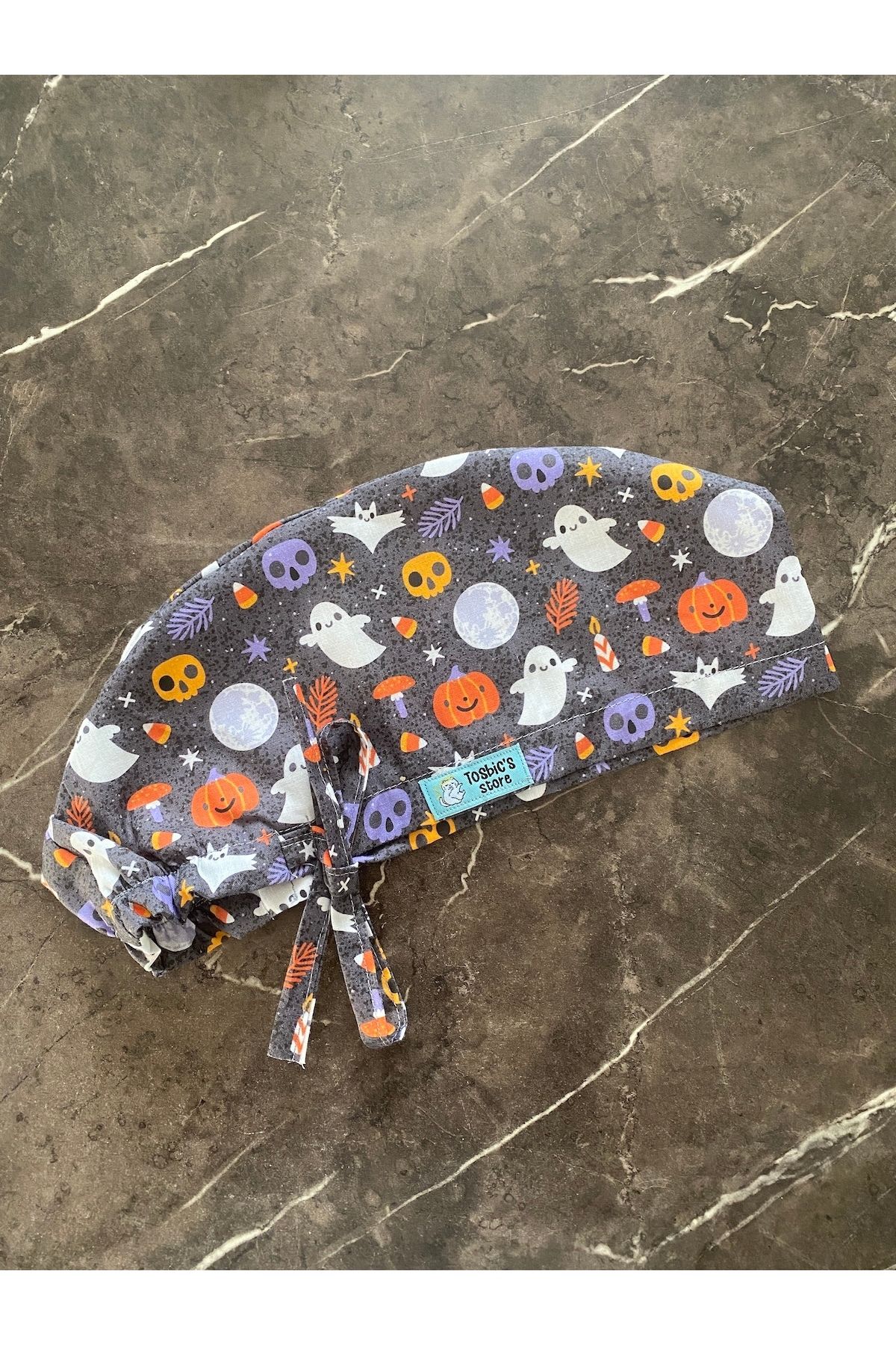 Tosbics Store Tatlı Hayalet Cerrahi Bone (İthal Kumaş)