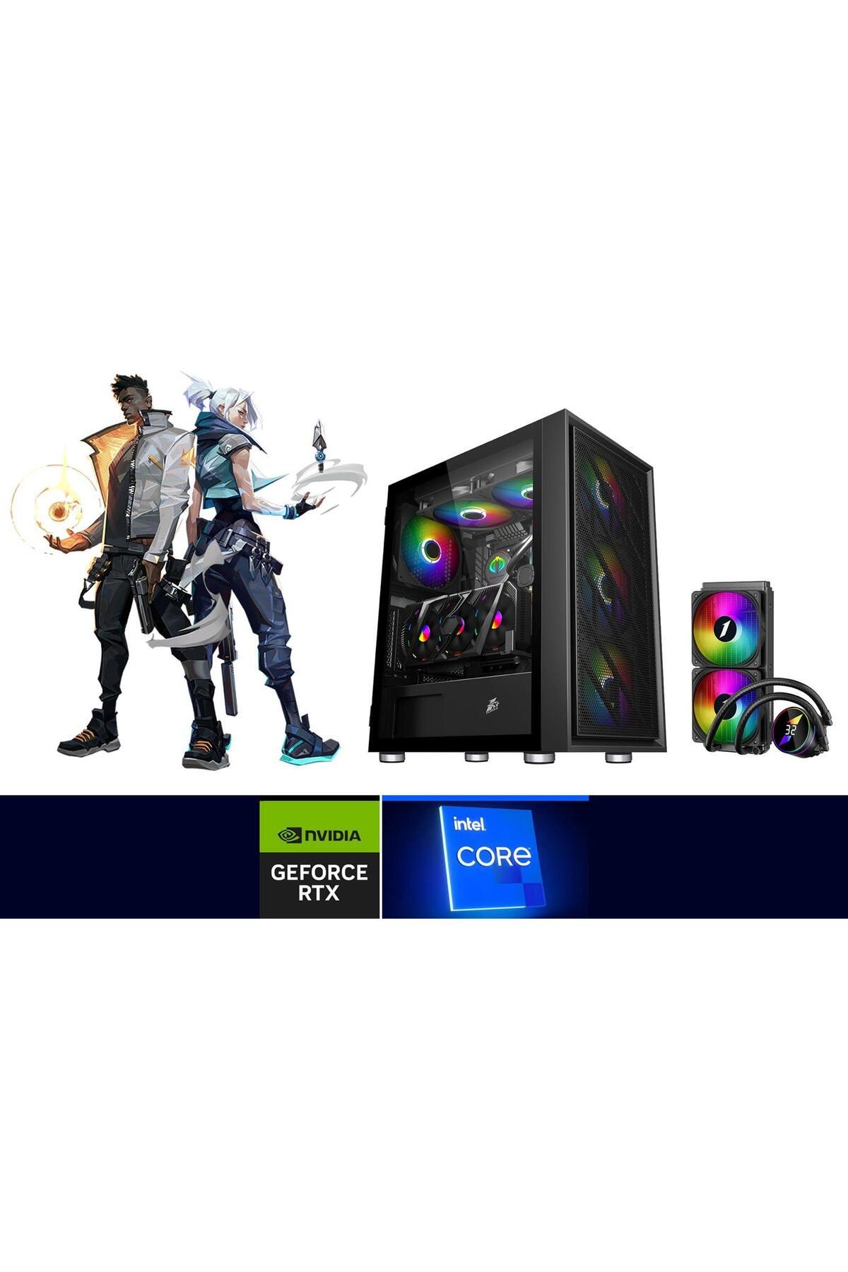 Seraphic gaming Intel Ultra 7 265KF B860 Wı-Fı 32 GB Ddr5 1 Tb SSD Sıvı Soğutma 16 GB Rtx 4060TI  Oyuncu Bilgisayarı