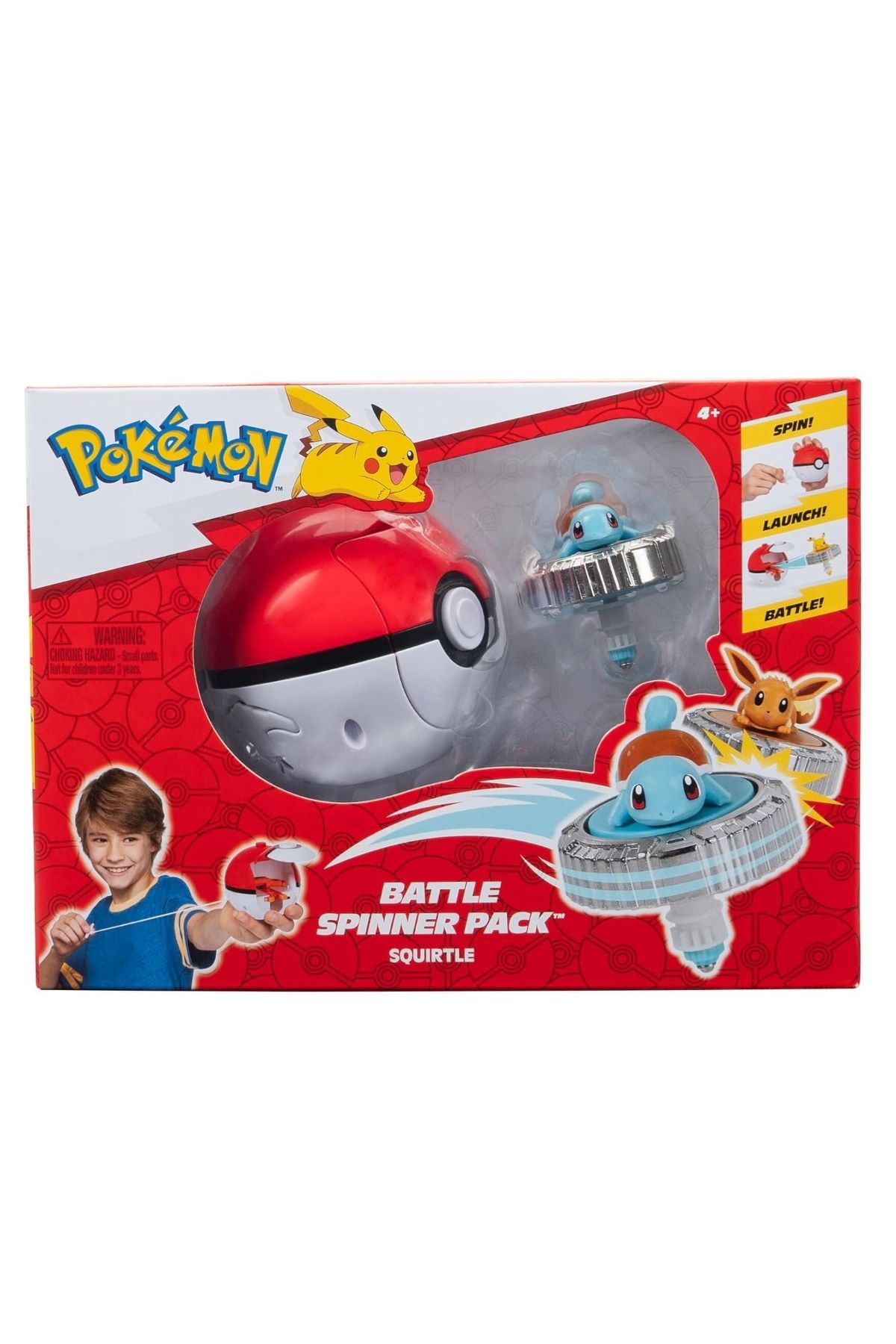Pokemon-- Battle Spinner Playset With Figurine, Various Models 4