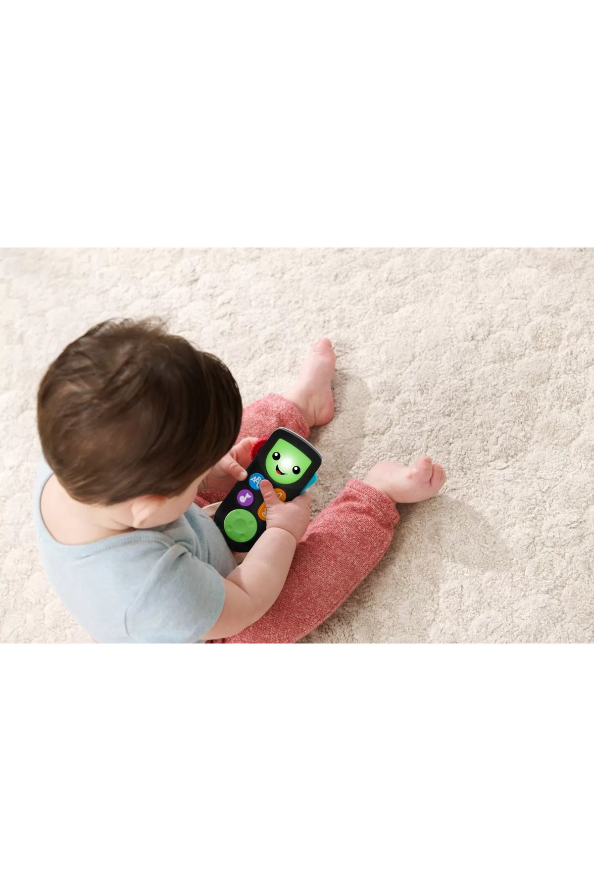 mattel-Fisher Price Laugh&learn Interactive Remote Control in Romanian 5