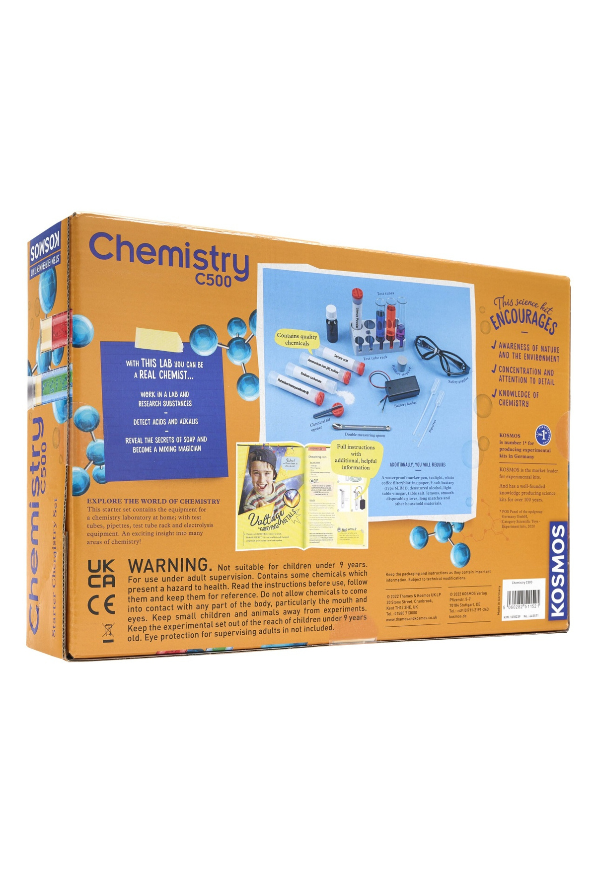Thames & Kosmos-Sada STEM pro chemické a elektrochemické experimenty, 4
