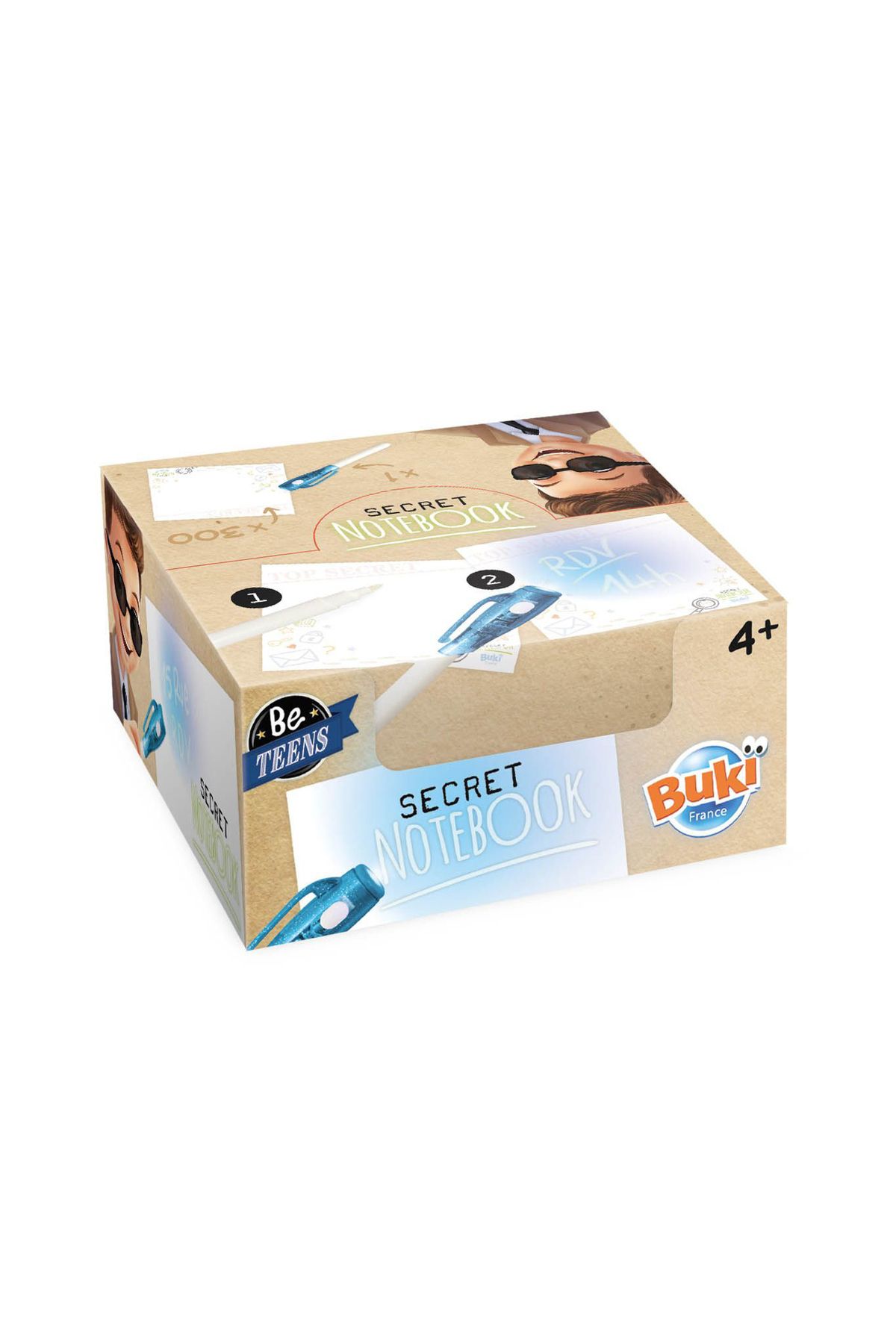 Buki France-Biletelul Secret - Set stilou cu cerneala invizibila 2