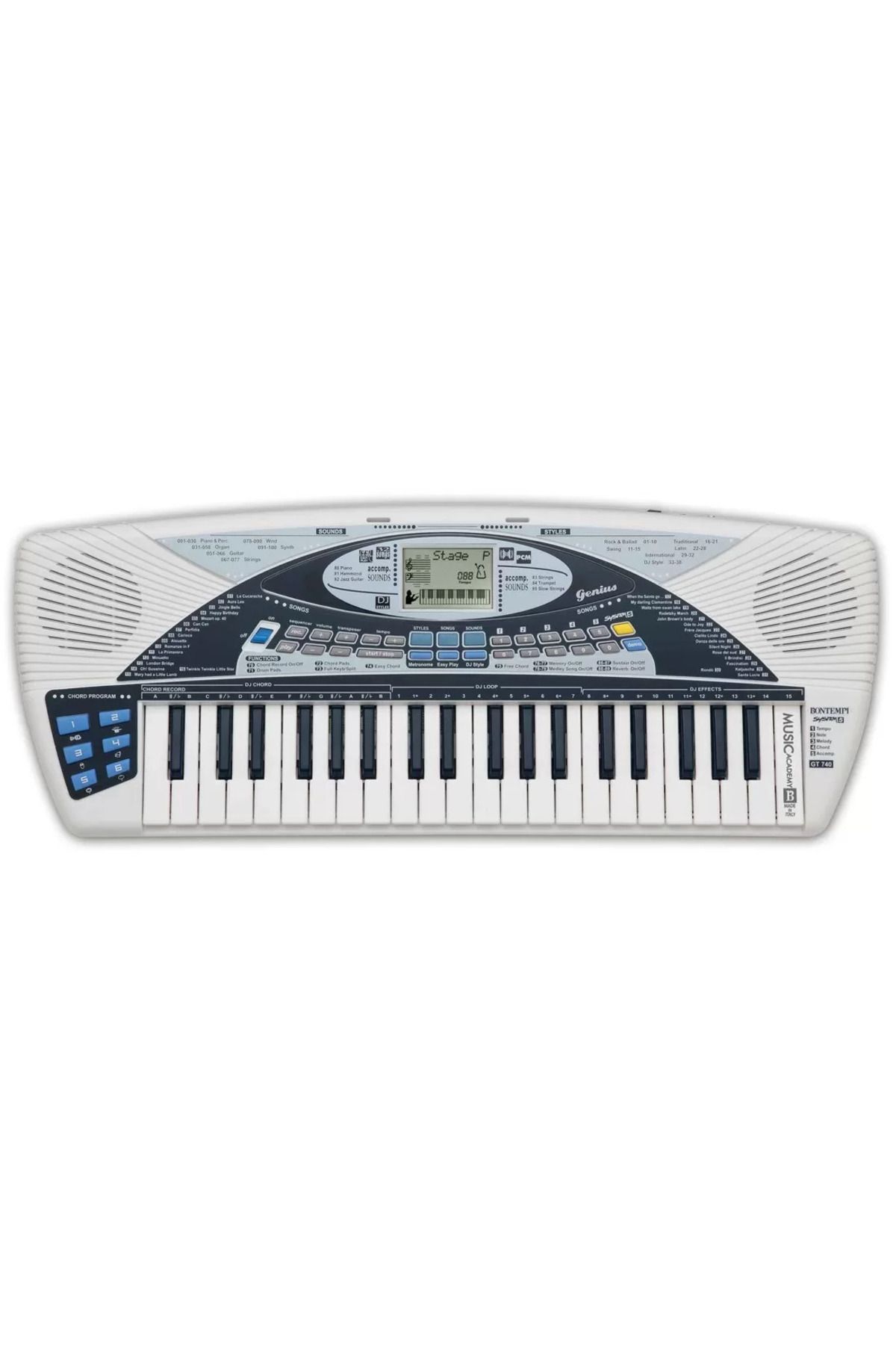 Bontempi-Digital Dj Organ With 40 Keys And Amplifier 1
