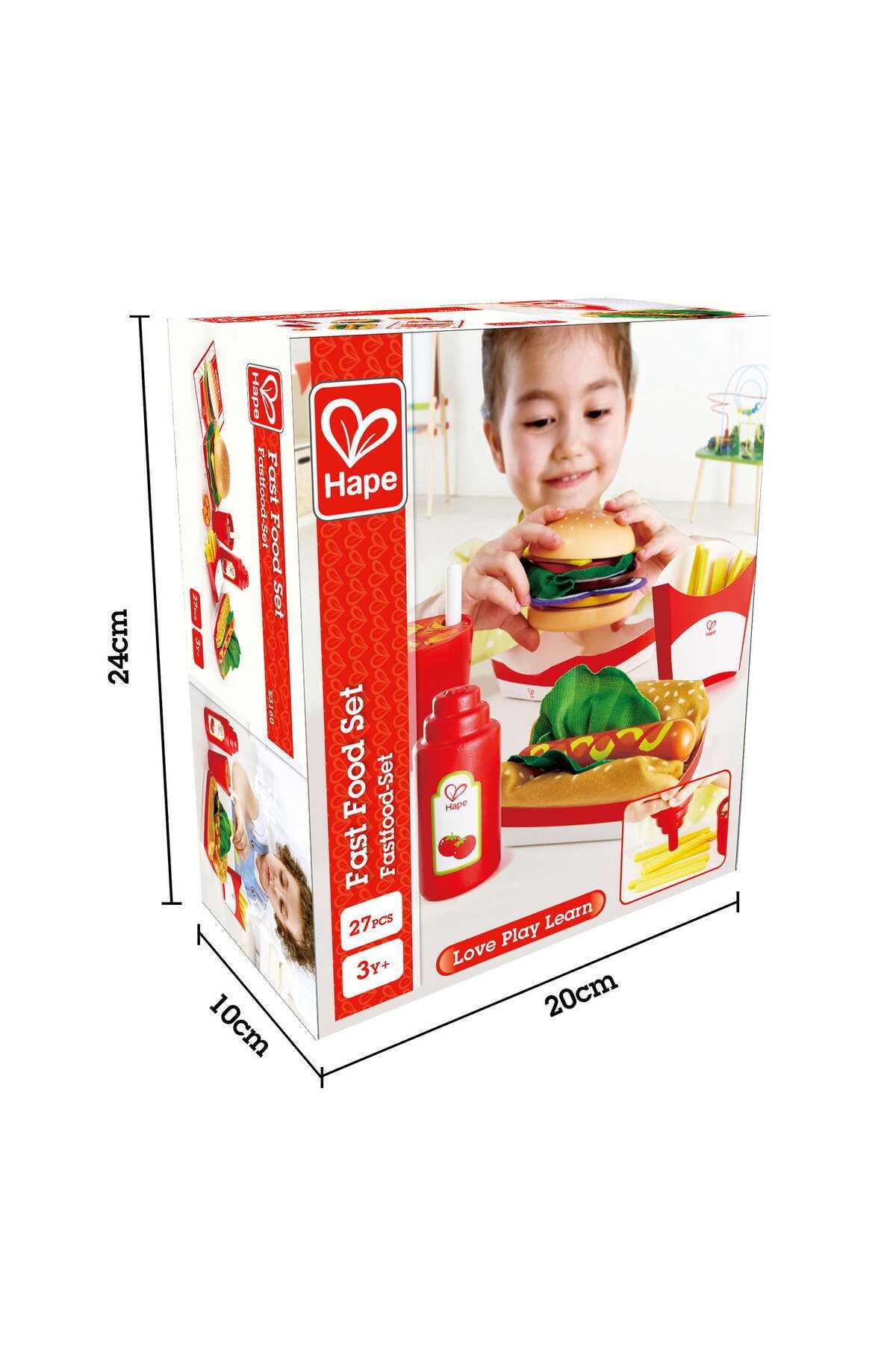 Hape-Jucarie din lemn - Fast-food 3