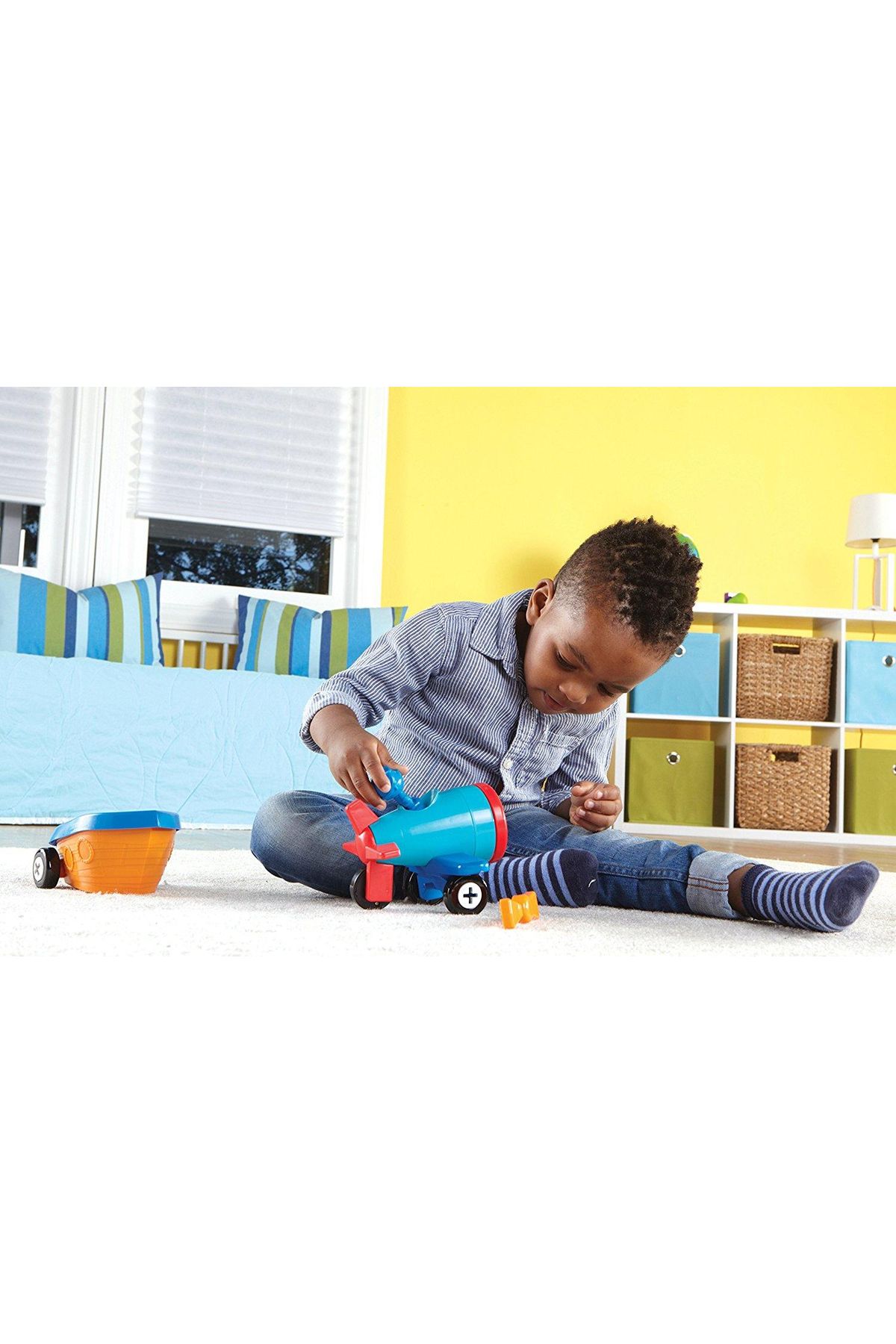 Learning Resources-Skill Game - 1, 2, 3 Let's Build 5