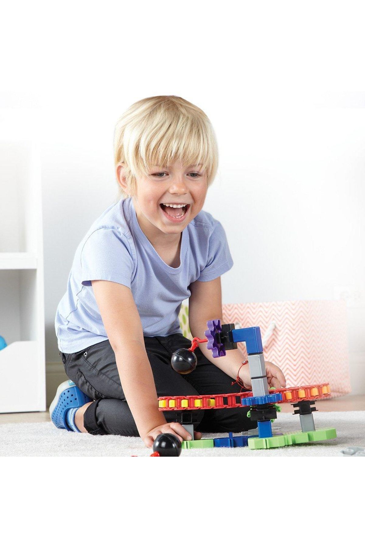 Learning Resources-Set de constructie Gears! - Utilaje in miscare 6