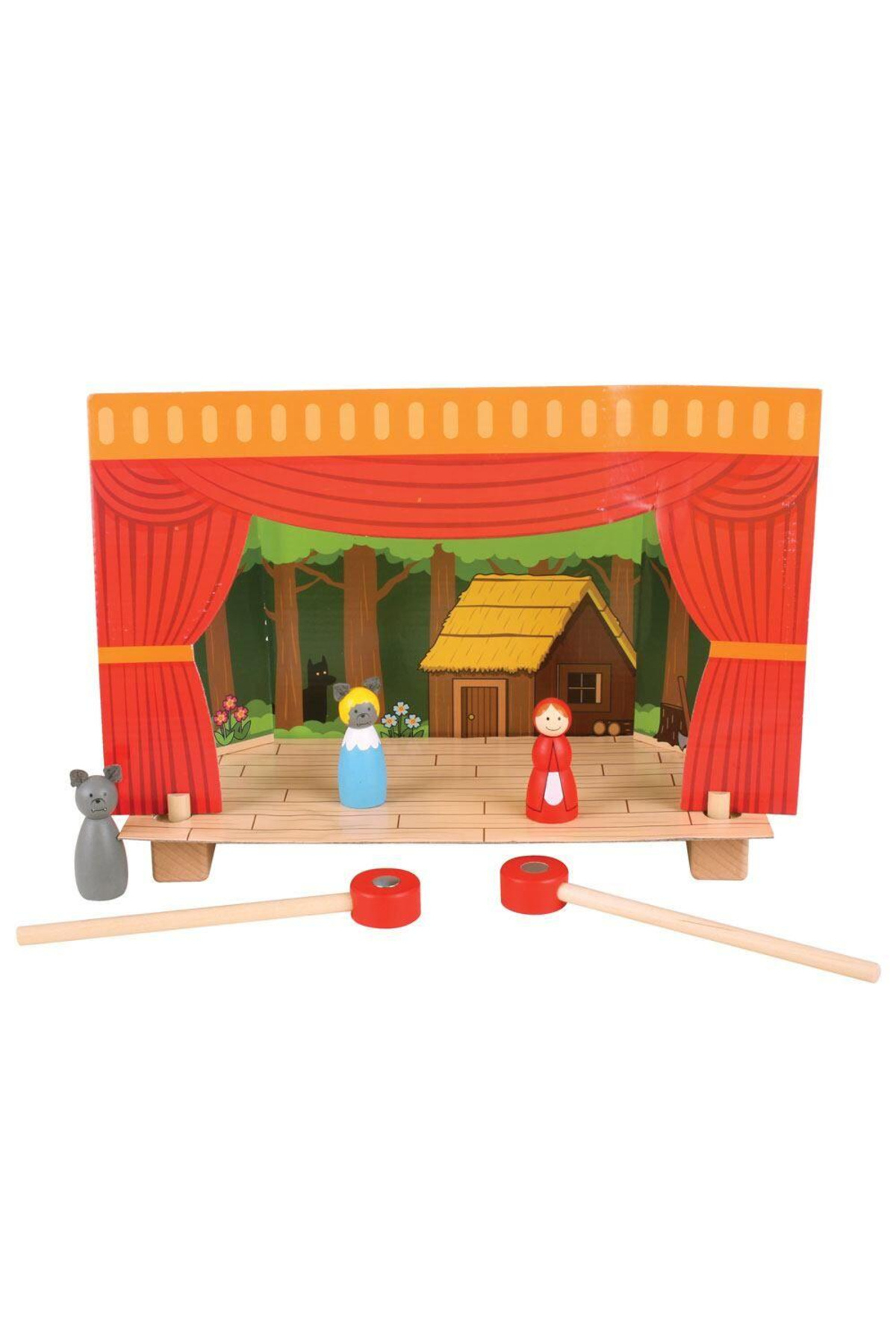 BigJigs-Teatru magnetic- Primul spectacol 2