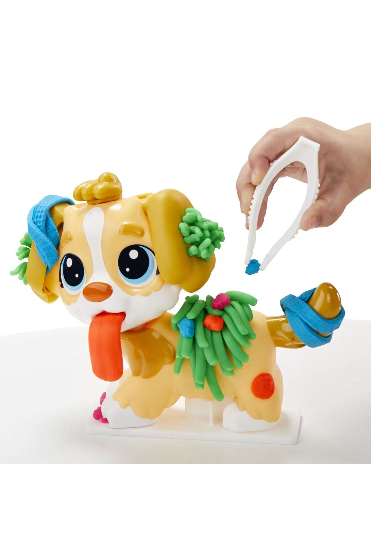 Hasbro-Trusa Medic Veterinar, Set Plastilina si Forme Modelaj Play-Doh 4