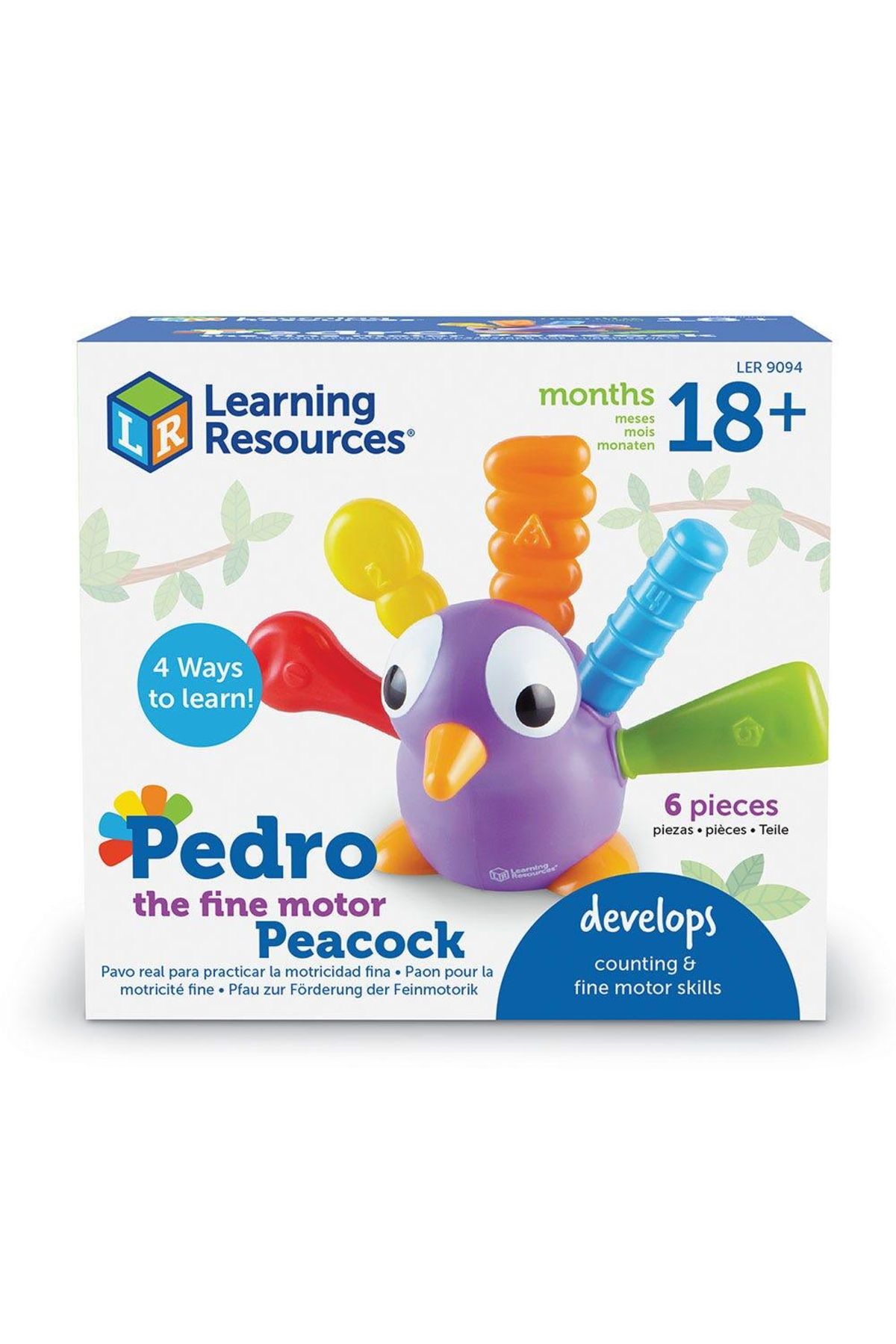 Learning Resources-Matching Game - Pedro the Peacock 4