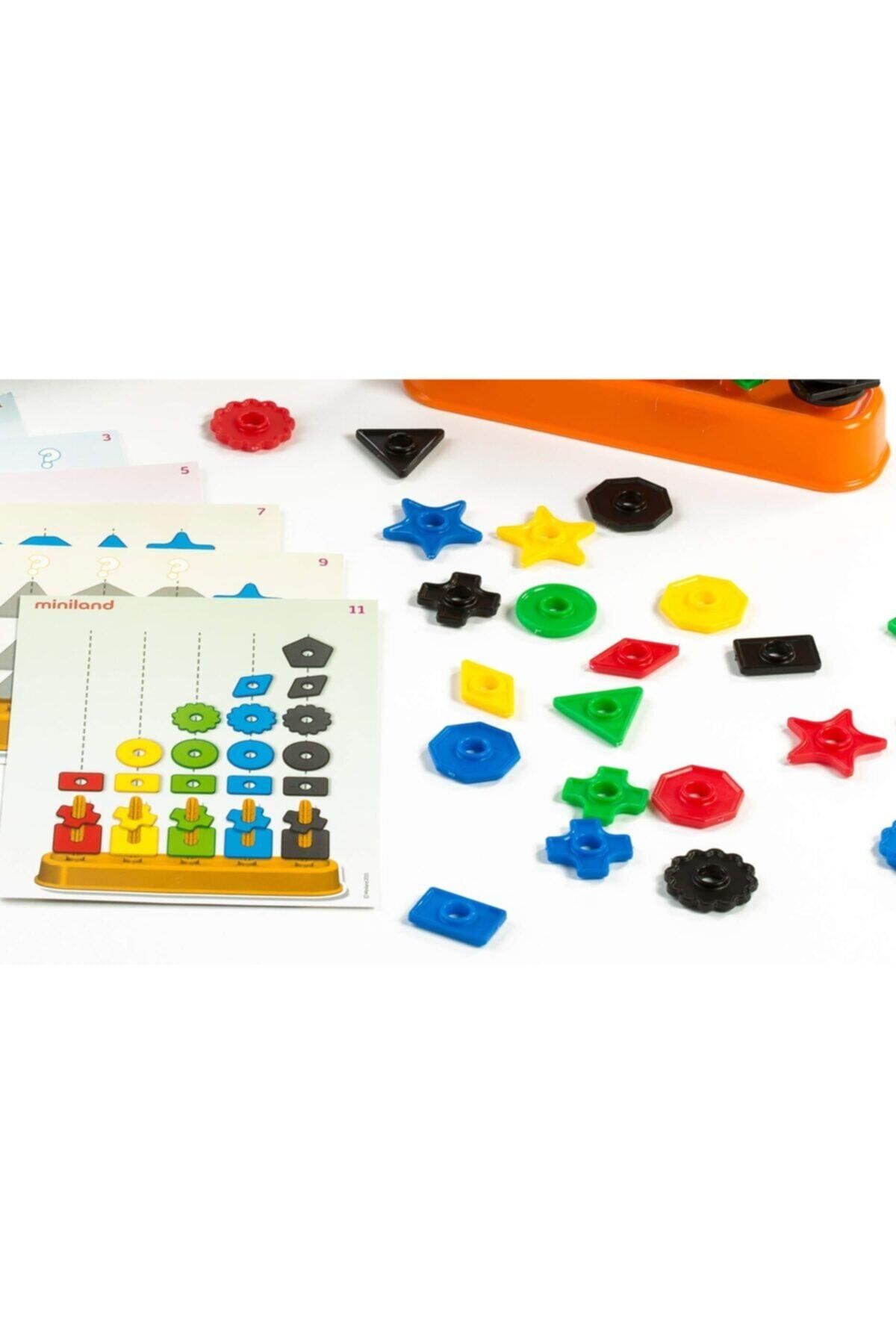 Miniland-Bodem Colored Abacus Shapes - Abacolor Shapes 2