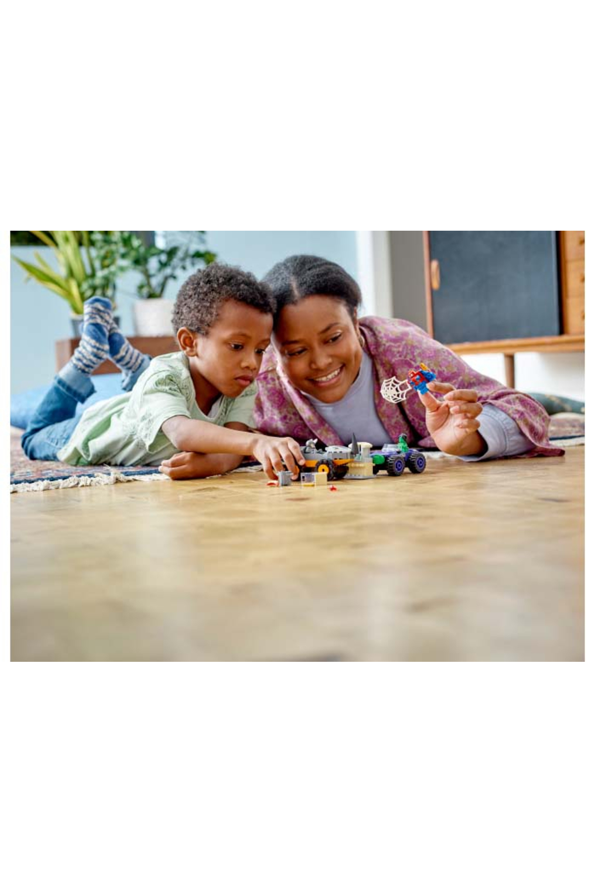 ® مارول مرد عنکبوتی و دوستان شگفتانگیزش هالک در برابر گوزنماهی کامیون ۱۰۷۸۲ (۱۱۰ قطعه)