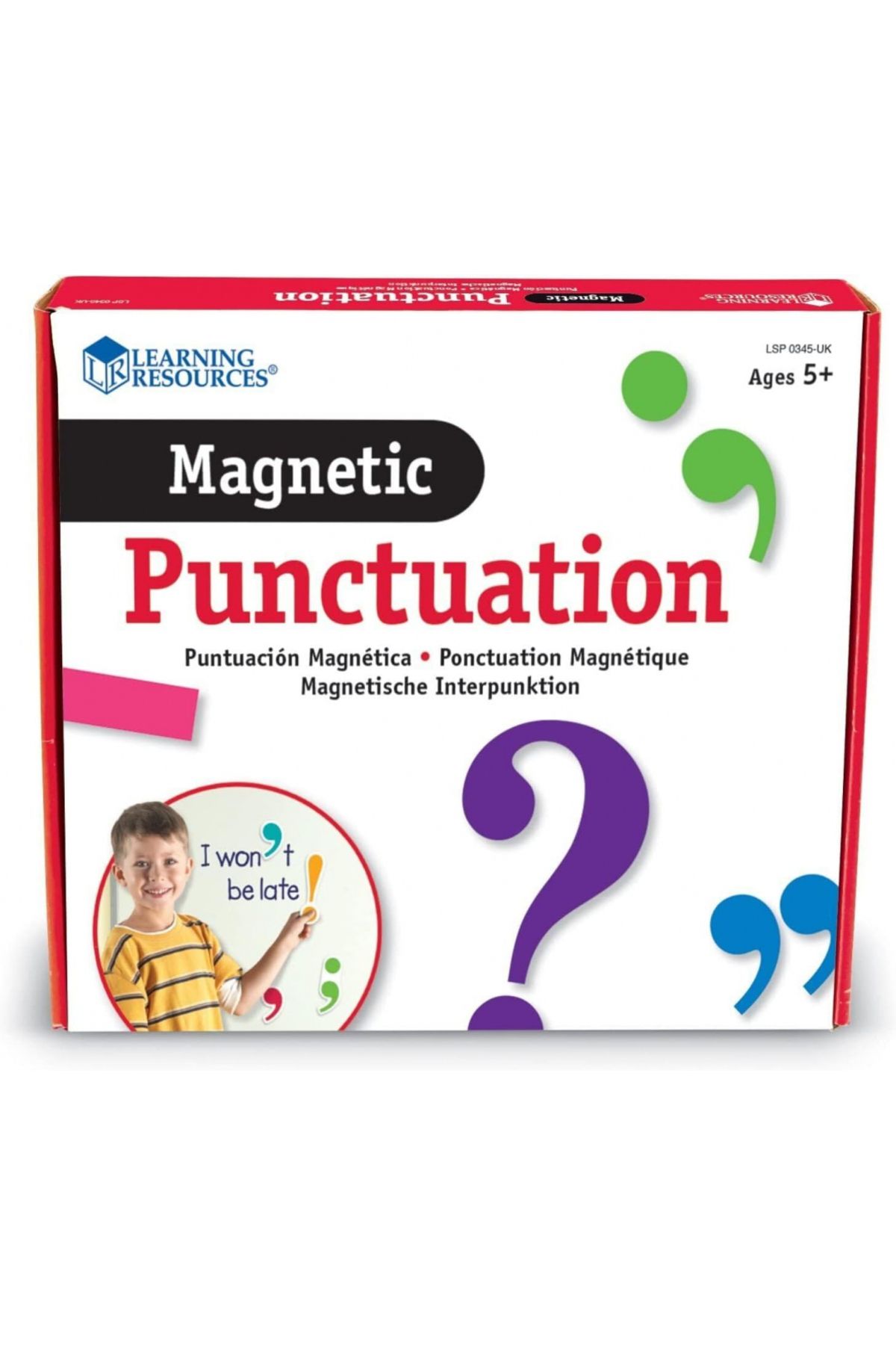 Learning Resources Set Demonstrativ De Punctuație Magnetică-lsp0345-uk - Mărime unică