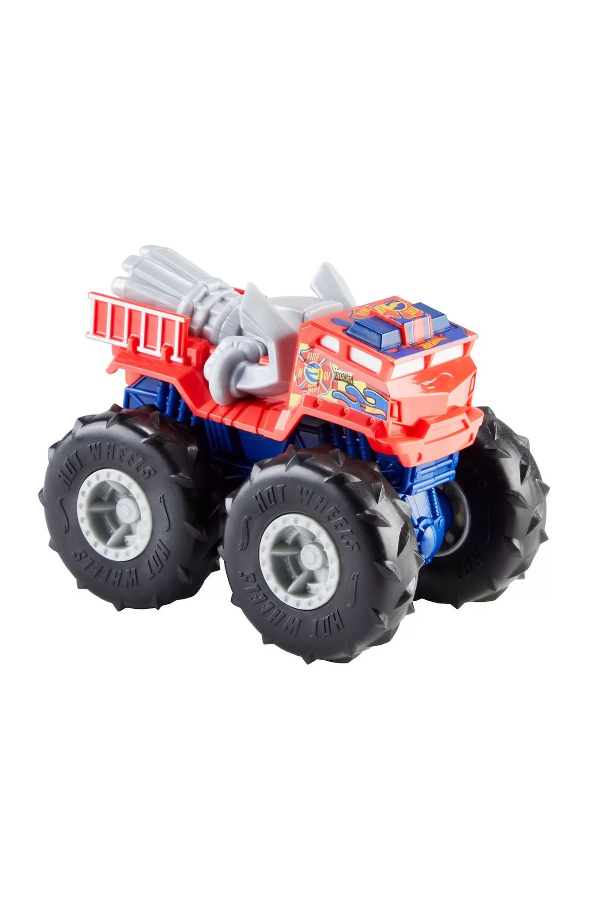 mattel-Hot Wheels Monster Truck Masinuta Twister Tredz 5 Alarm Scara 1:43 3