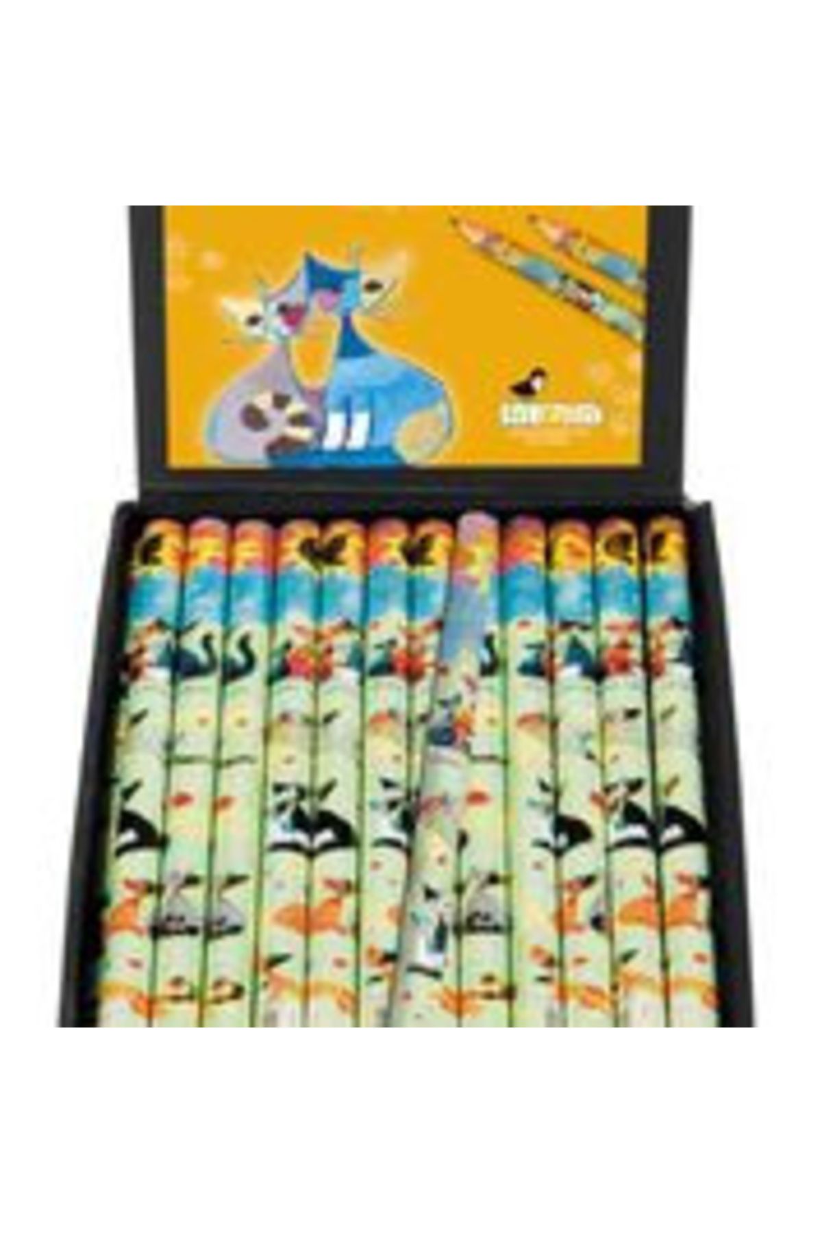 Fridolin-Pencil With Handle, Kitten Pattern, , Rosina W-cats 2