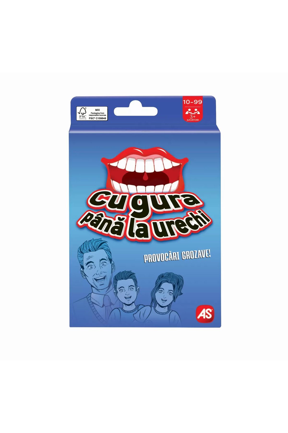 As Cu Gura Pana La Urechi, Joc De Carti - One Size