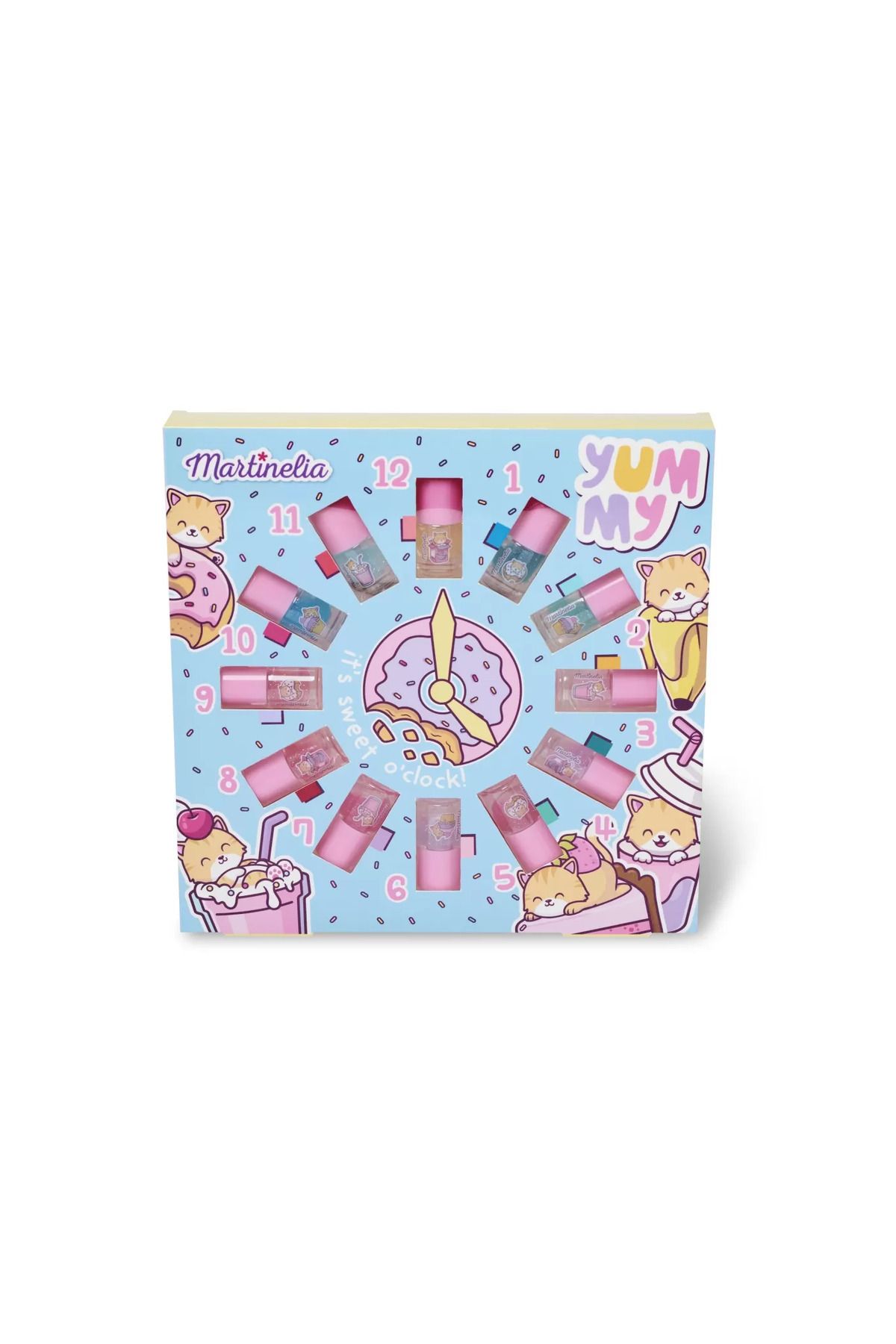 Martinelia Set 12 Lacuri De Unghii, Yummy - One Size
