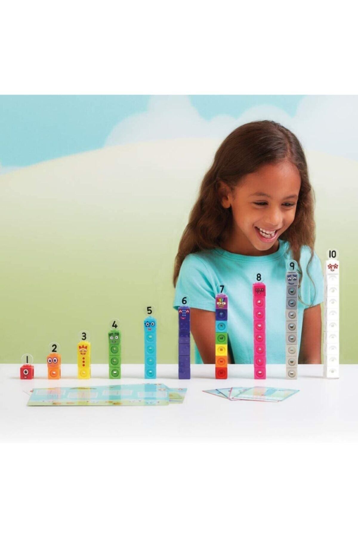 Learning Resources-Σετ δραστηριοτήτων με κύβους Mathlink ® 1-10 με αριθμητικά μπλοκ 7