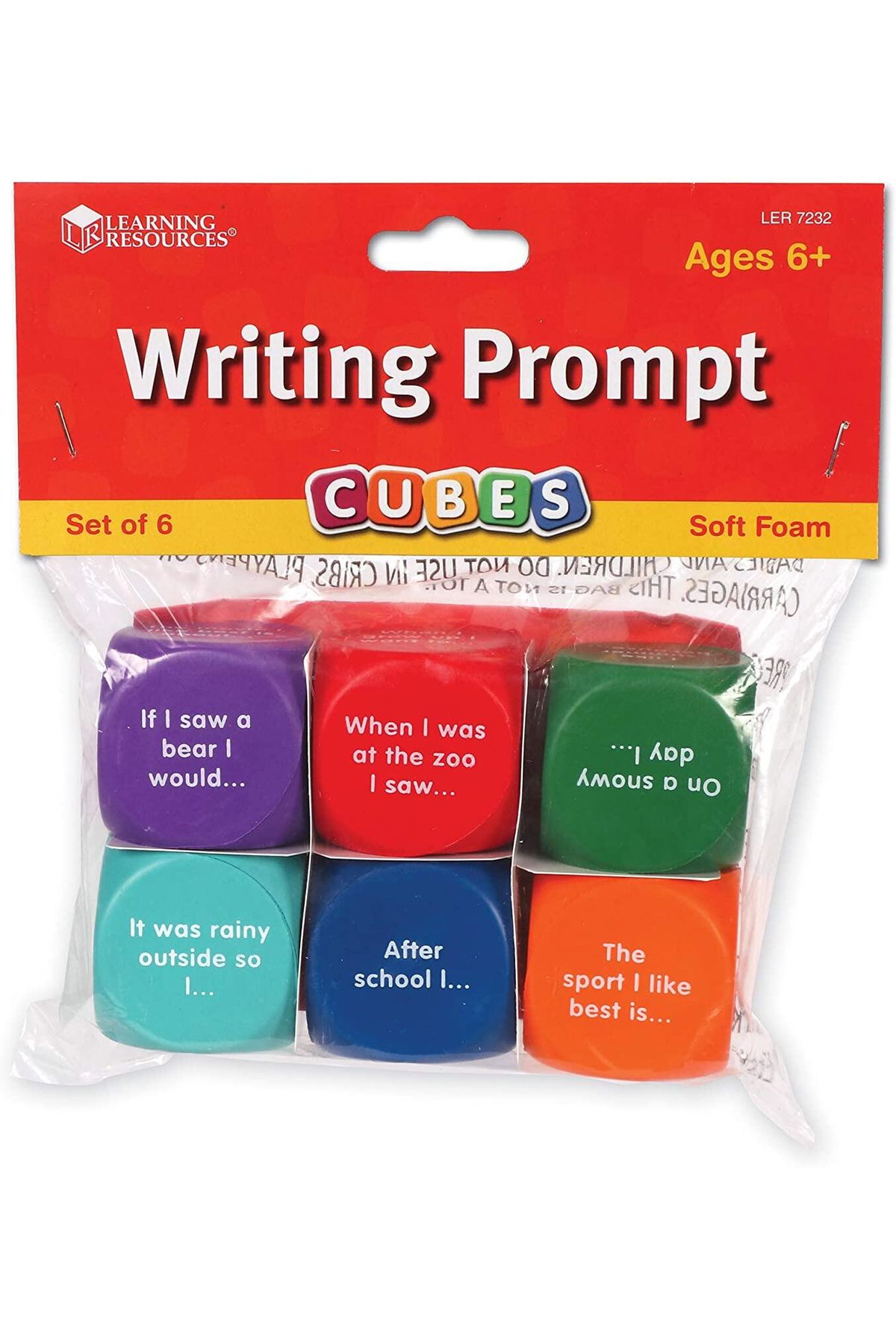 Learning Resources-Writing Prompt Cubes 3