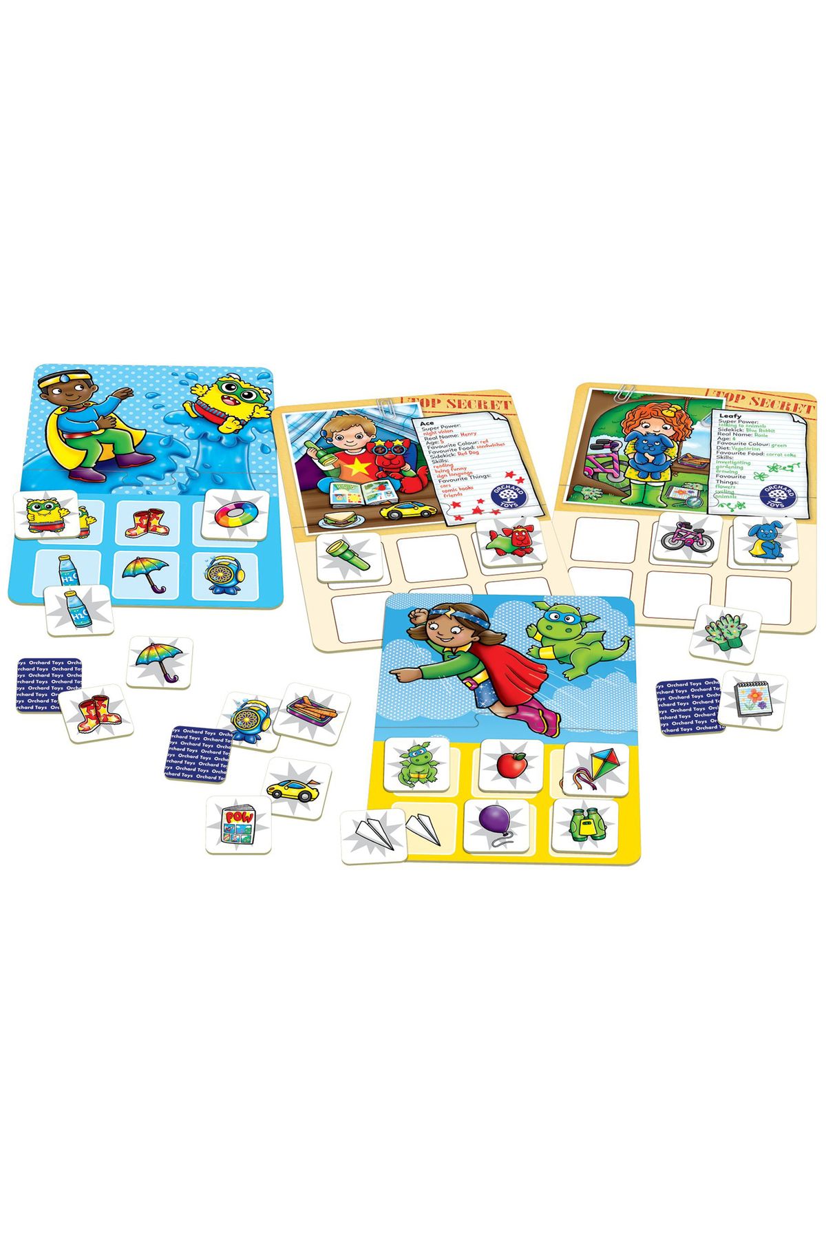 Orchard Toys-Joc educativ Supererou SUPERHERO LOTTO 3