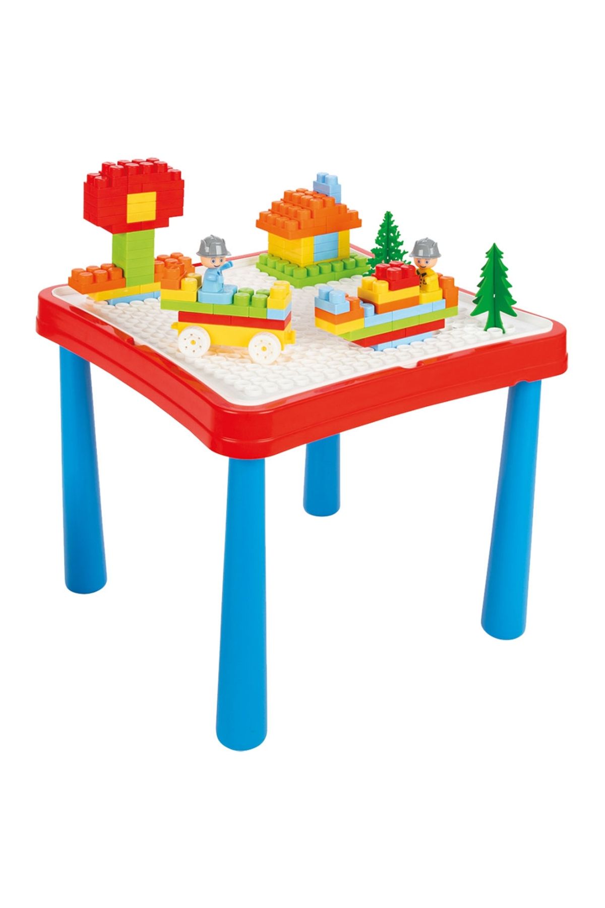 PİLSAN-Pilsan Master Study Table With 121 Pieces Table And Chairs And Cubes 1