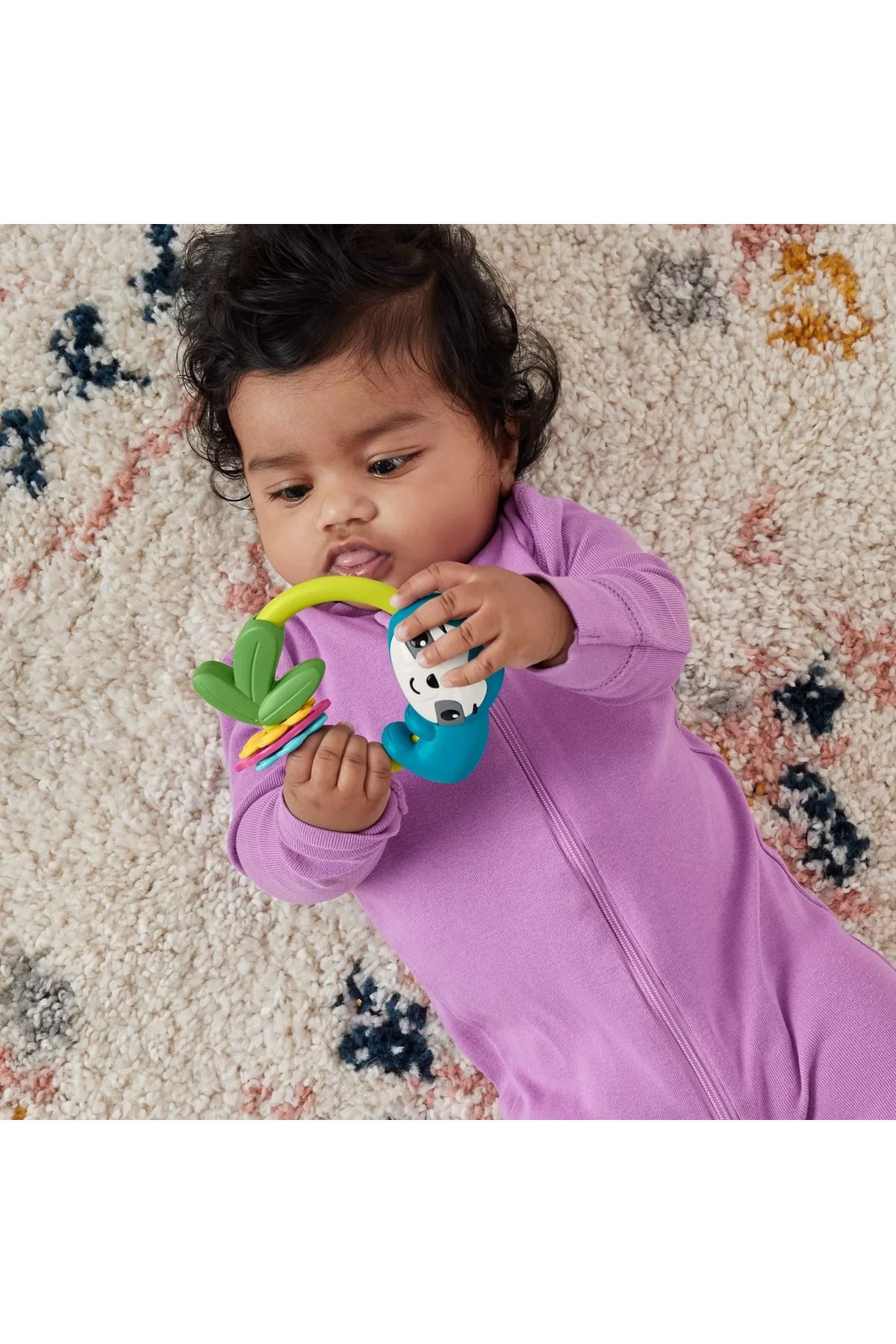 mattel-Fisher Price Lazy Rattle Toy 3
