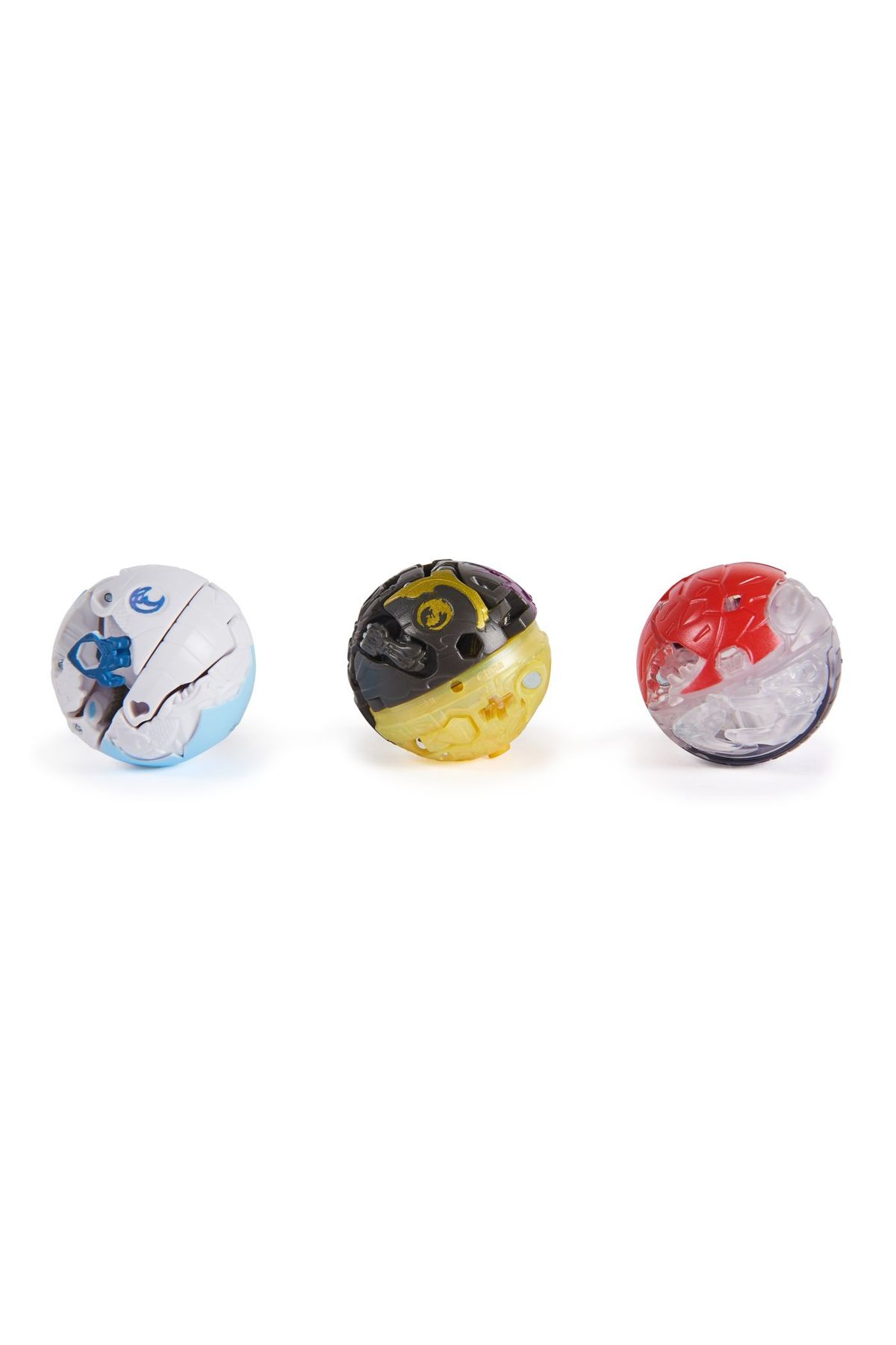 SPIN MASTERR-Bakugan starter pack dragonoid titanium hammerhead butterclaw 4