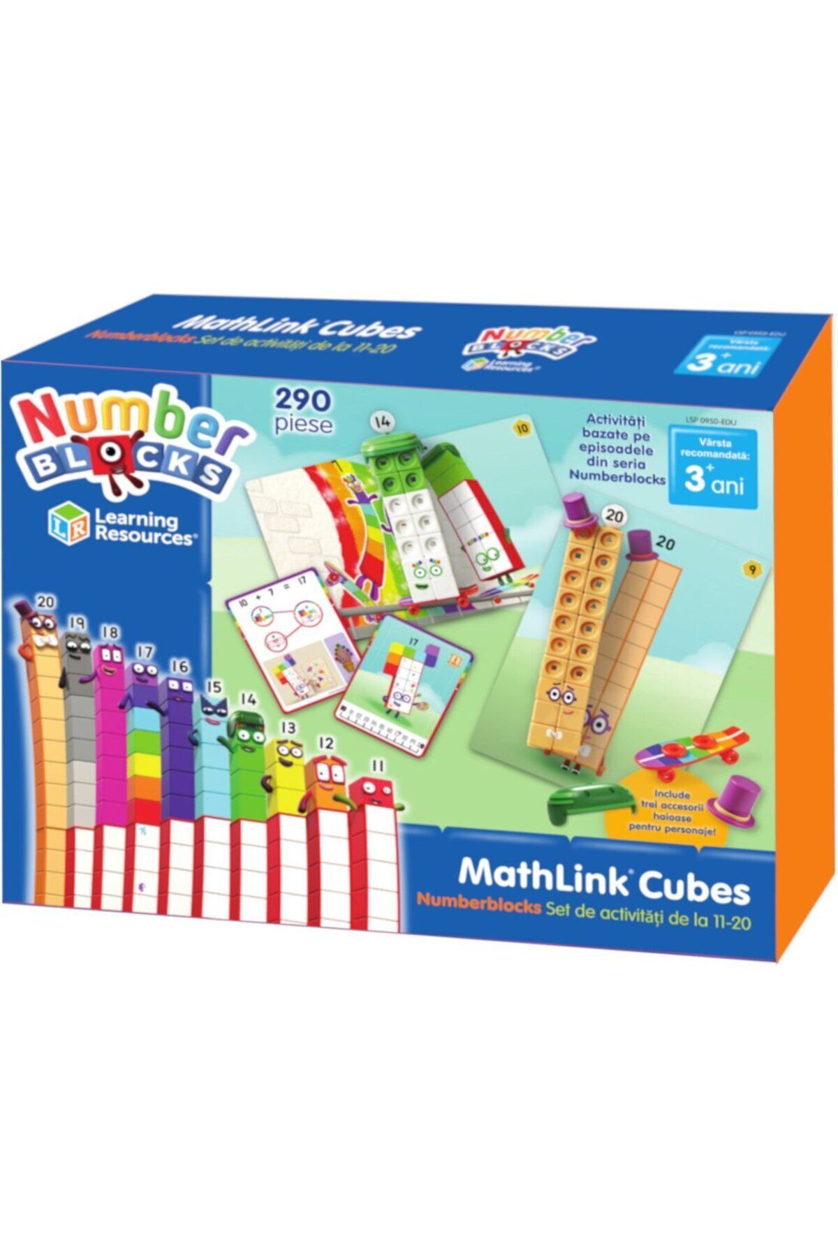 Learning Resources-Mathlink Numberblocks - Fun Math From 11 To 20 1