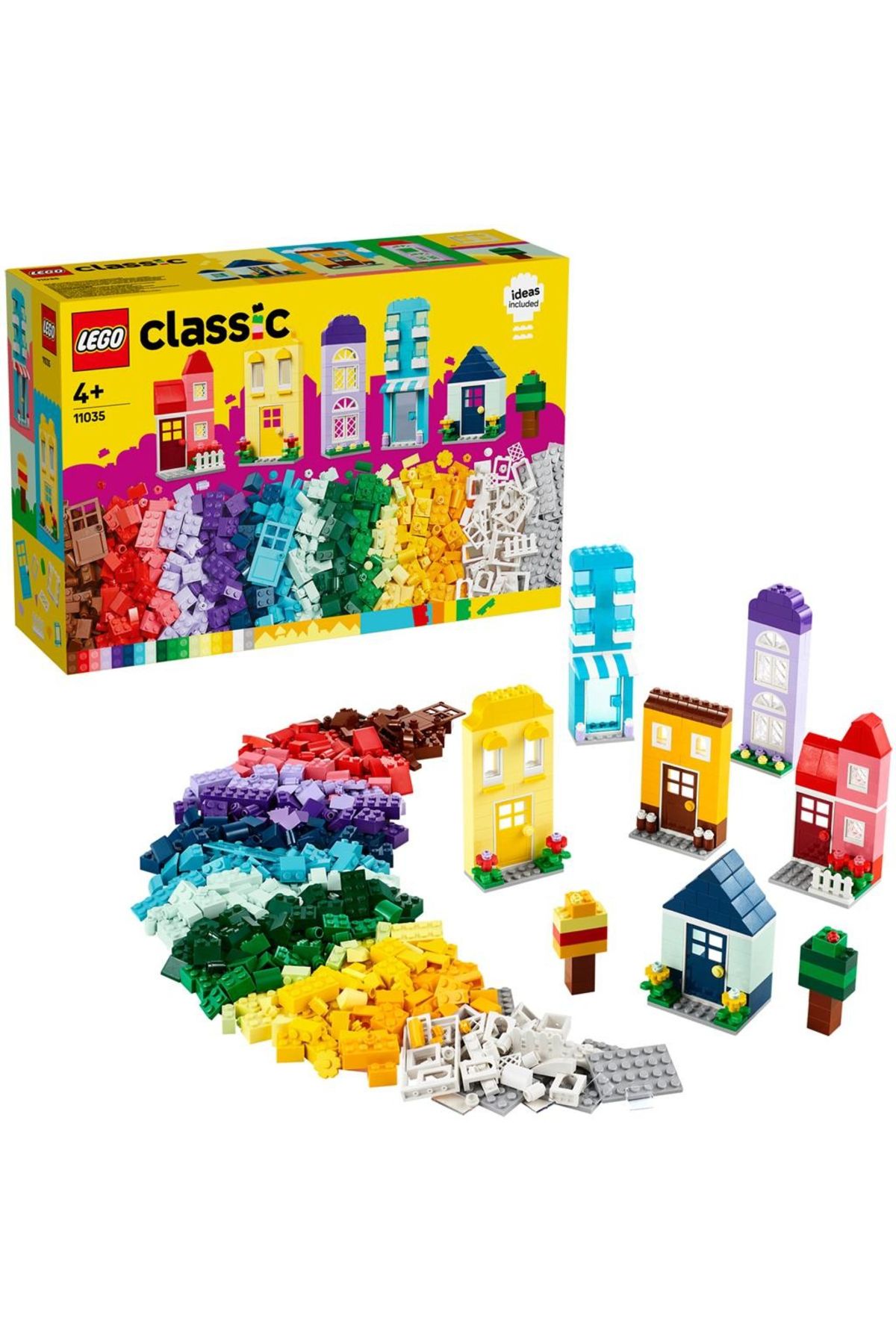 LEGO-®   Case creative clasice 11035 - Kit de construcție pentru vârsta de 4 ani și peste (850 de piese) 6