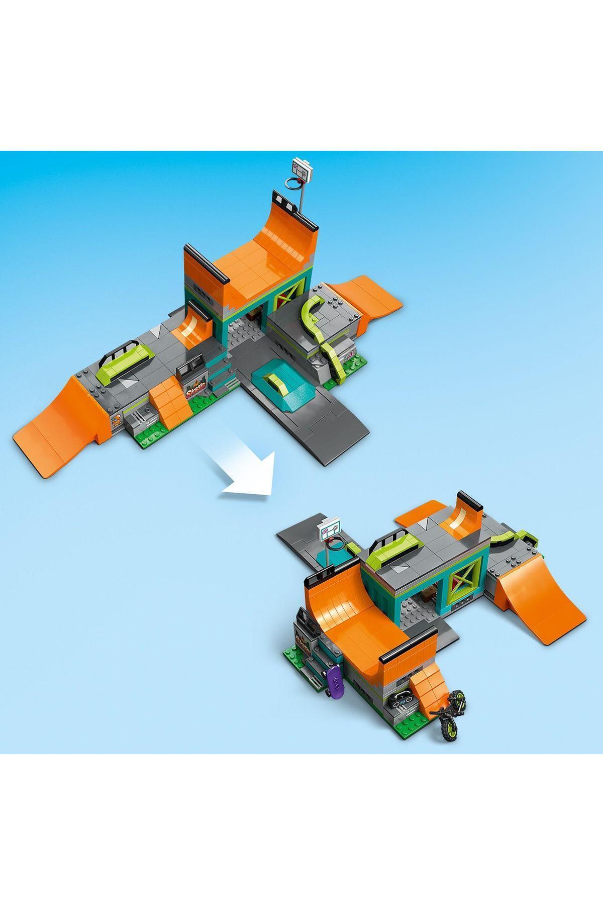 پارک اسکیت خیابانی سیتی ۶۰۳۶۴ مجموعه ساختمان اسباببازی (۴۵۴ قطعه)