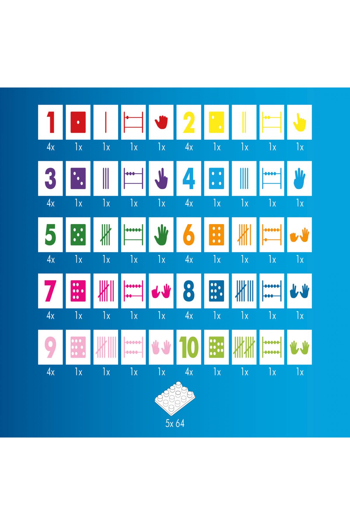 Hubelino-Game For Children To Learn Numbers (85 PIECES) 2