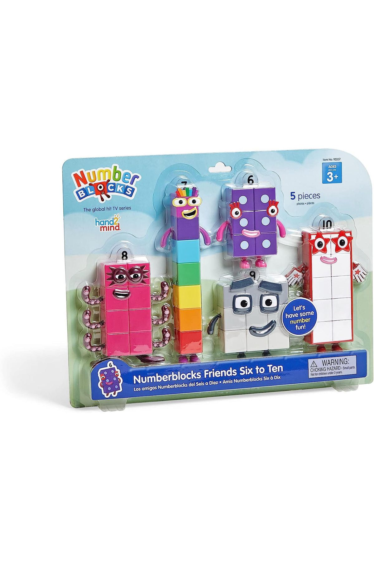 Hand2Mind-Set Figurine Numberblocks - De La Sase La Zece 5