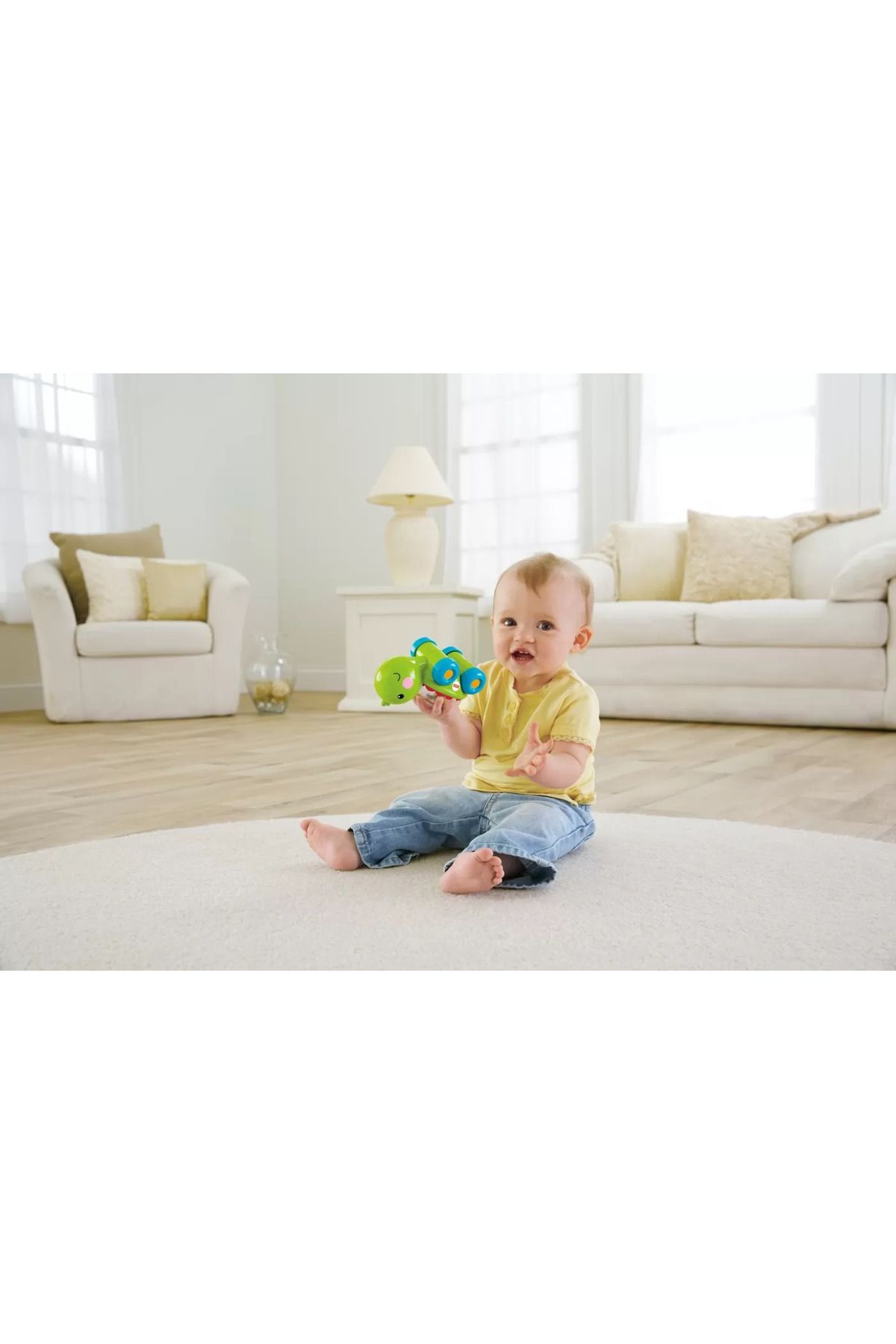 mattel-Fisher Price Push and Go Turtle Toy 6