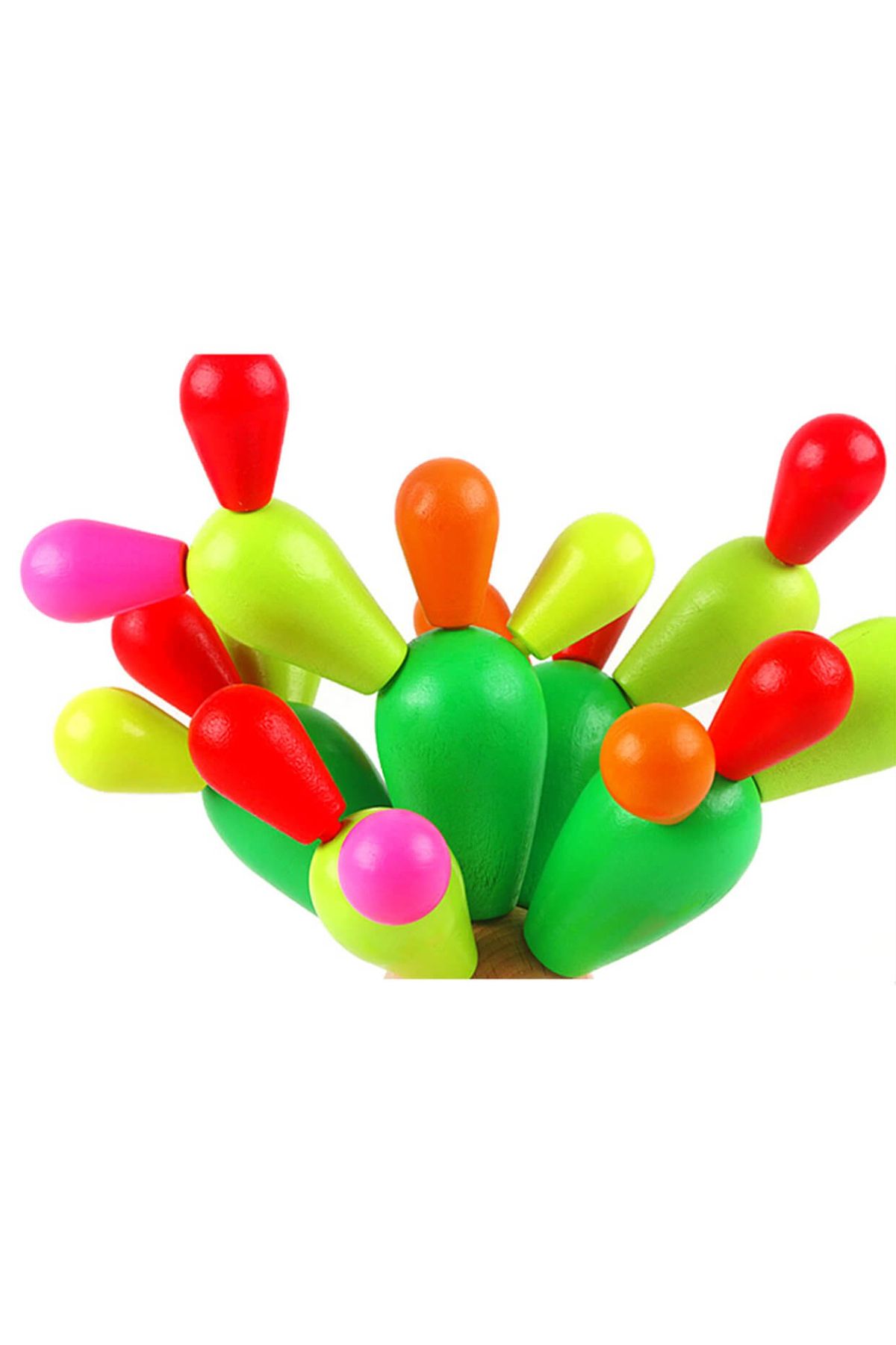 Micostore-Cactus - Joc Din Lemn De Constructie Si Echilibru 5