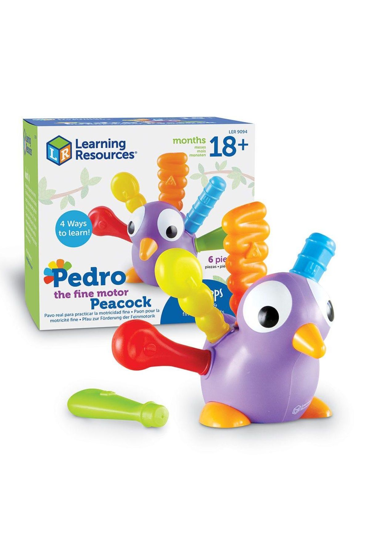 Learning Resources-Matching Game - Pedro the Peacock 5