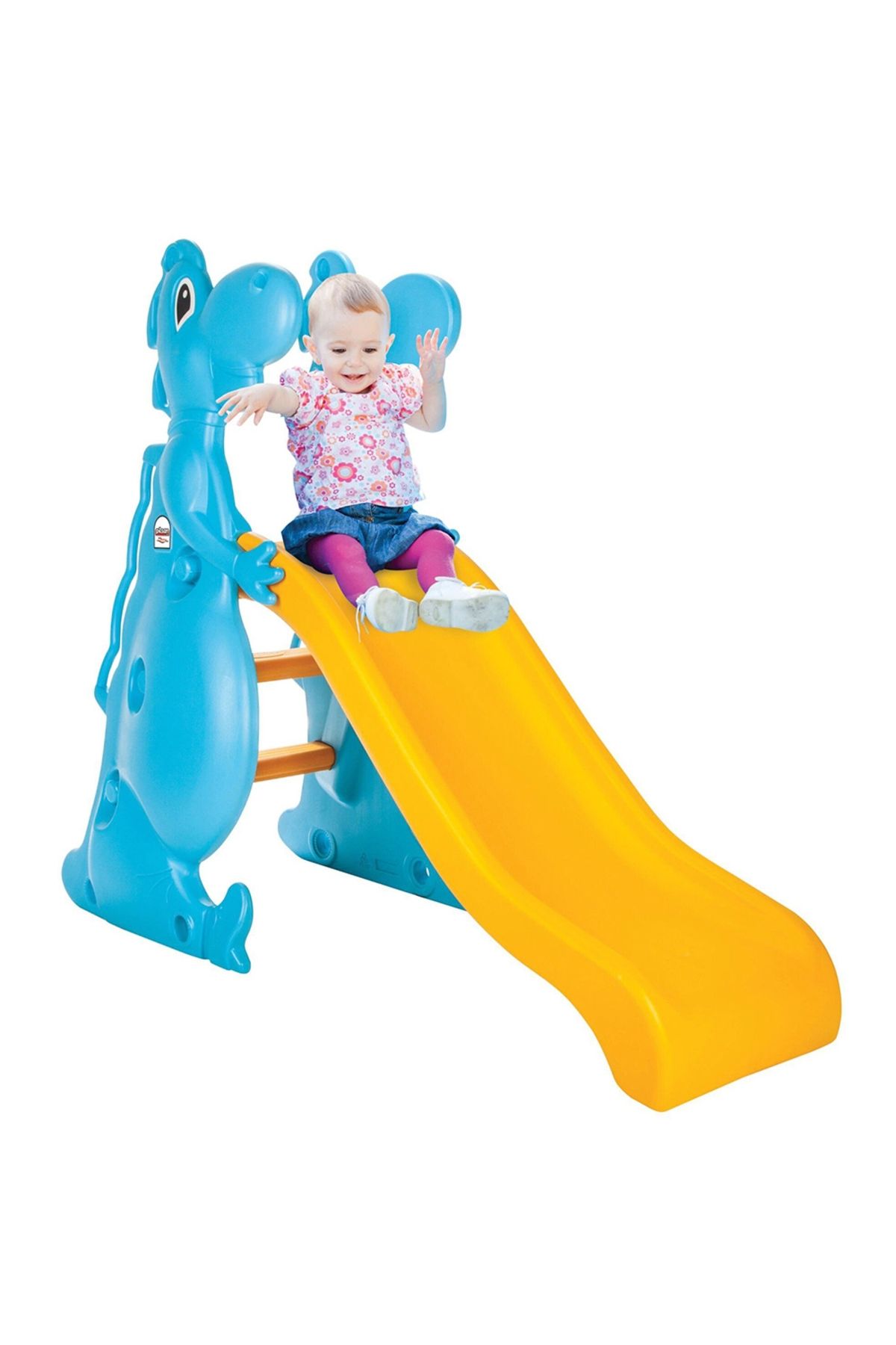 PİLSAN-Tobogan Pilsan Dino Slide galben albastru 2