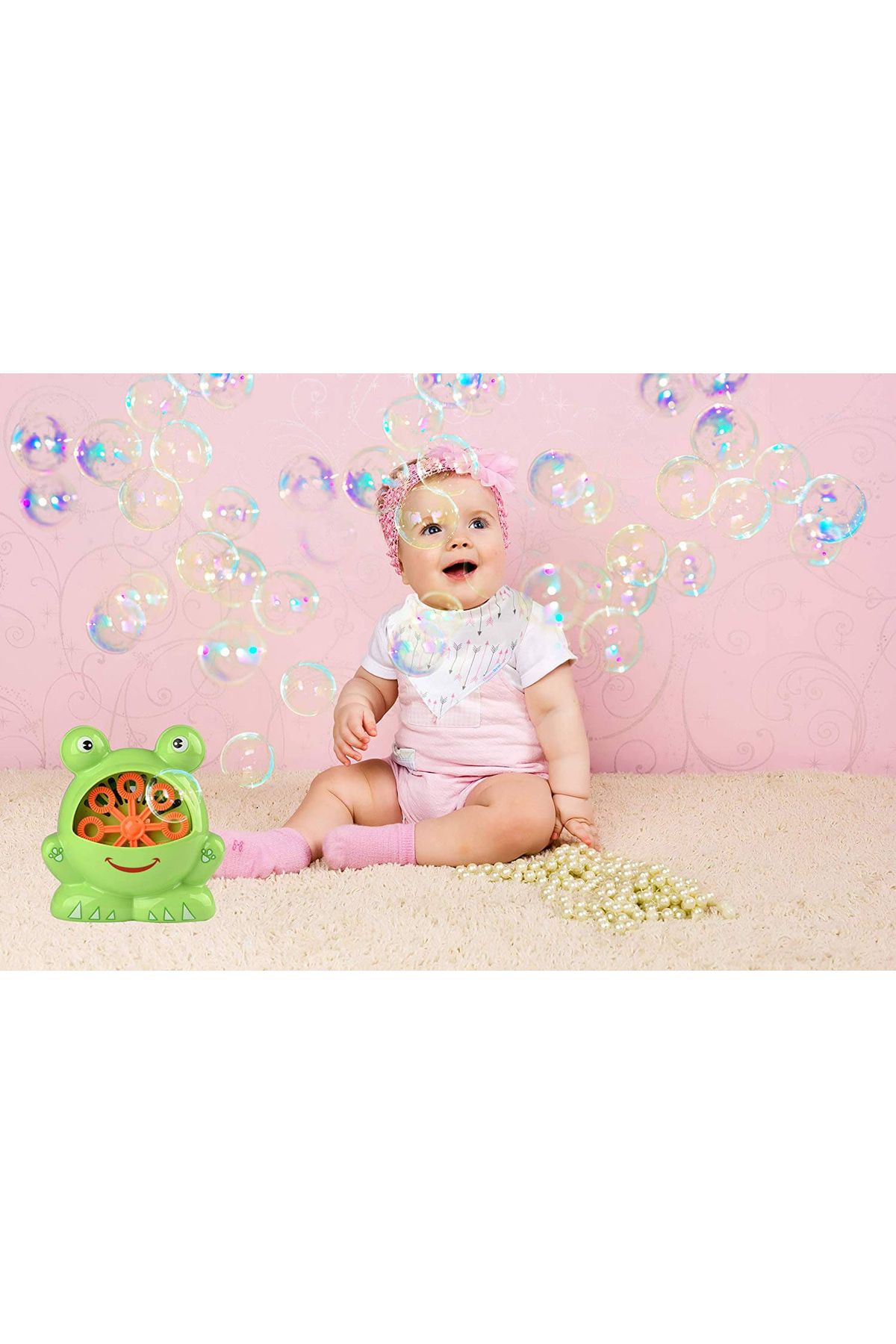Micostore-Soap Bubble Maker - Frog Model 2