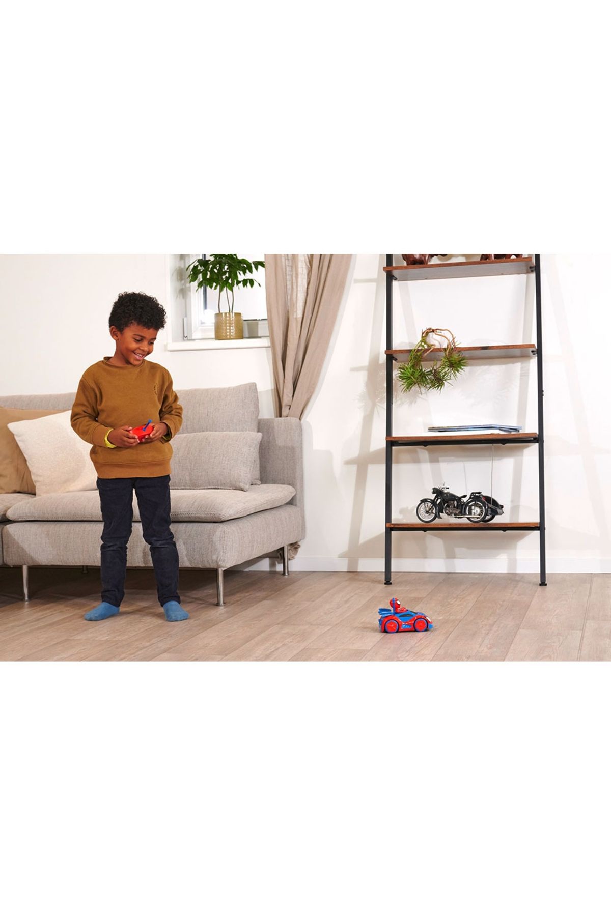 Jada Toys-Rc Car Spidey Web Crawler 1:24 17 Cm With Remote Control 4