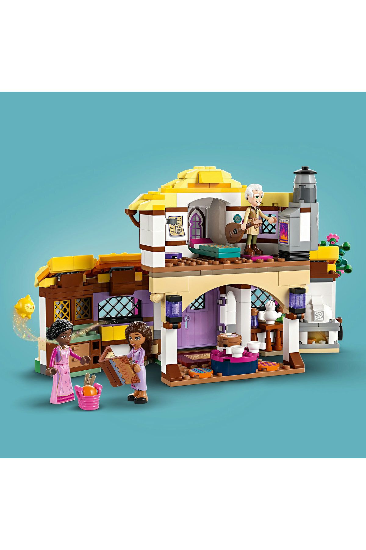 LEGO-® مجموعة ألعاب ديزني آشا هاوس 43231 - مجموعة ألعاب إبداعية للأطفال من سن 7 سنوات فما فوق (509 قطعة) 8